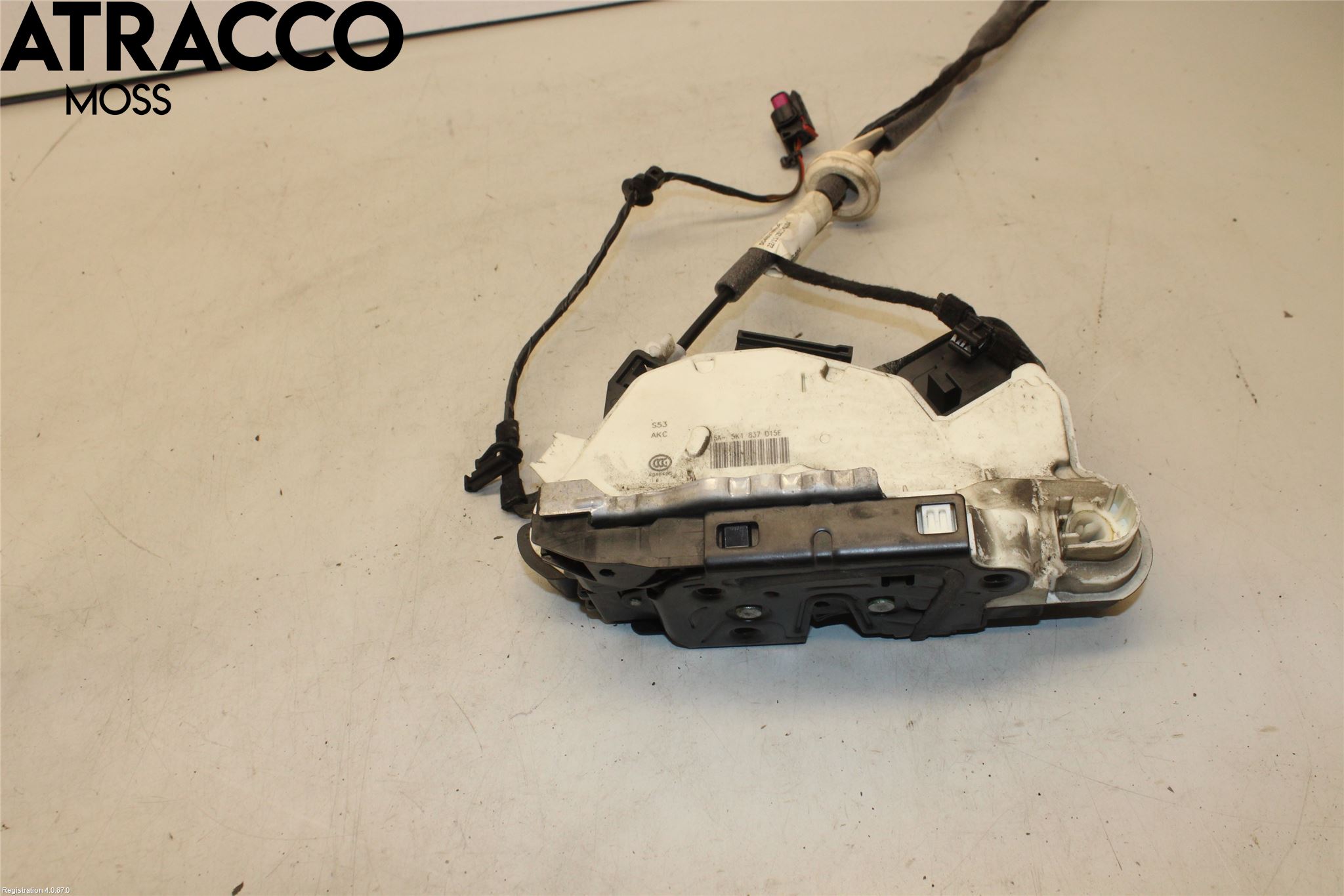 Volkswagen VW GOLF / E-GOLF VII 13-20 Dørlås - Låsekasse