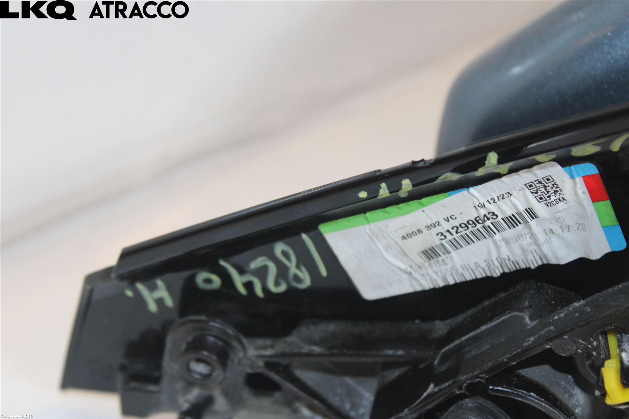 Volvo V40 12-19 Speil H M-El Justering