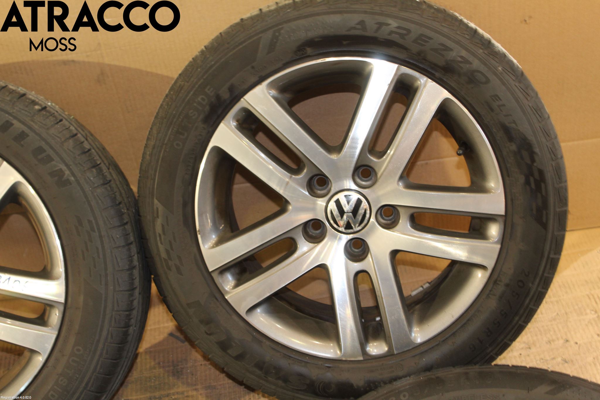 Volkswagen VW GOLF VI 09-13 Dekk 16 205-55-16