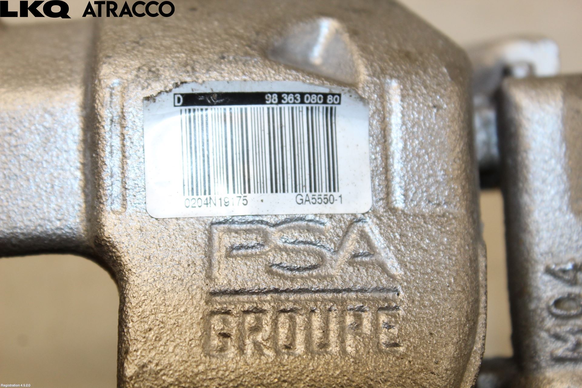 Opel CORSA F, CORSA-E 20- Bremsecaliper Foran Høyre