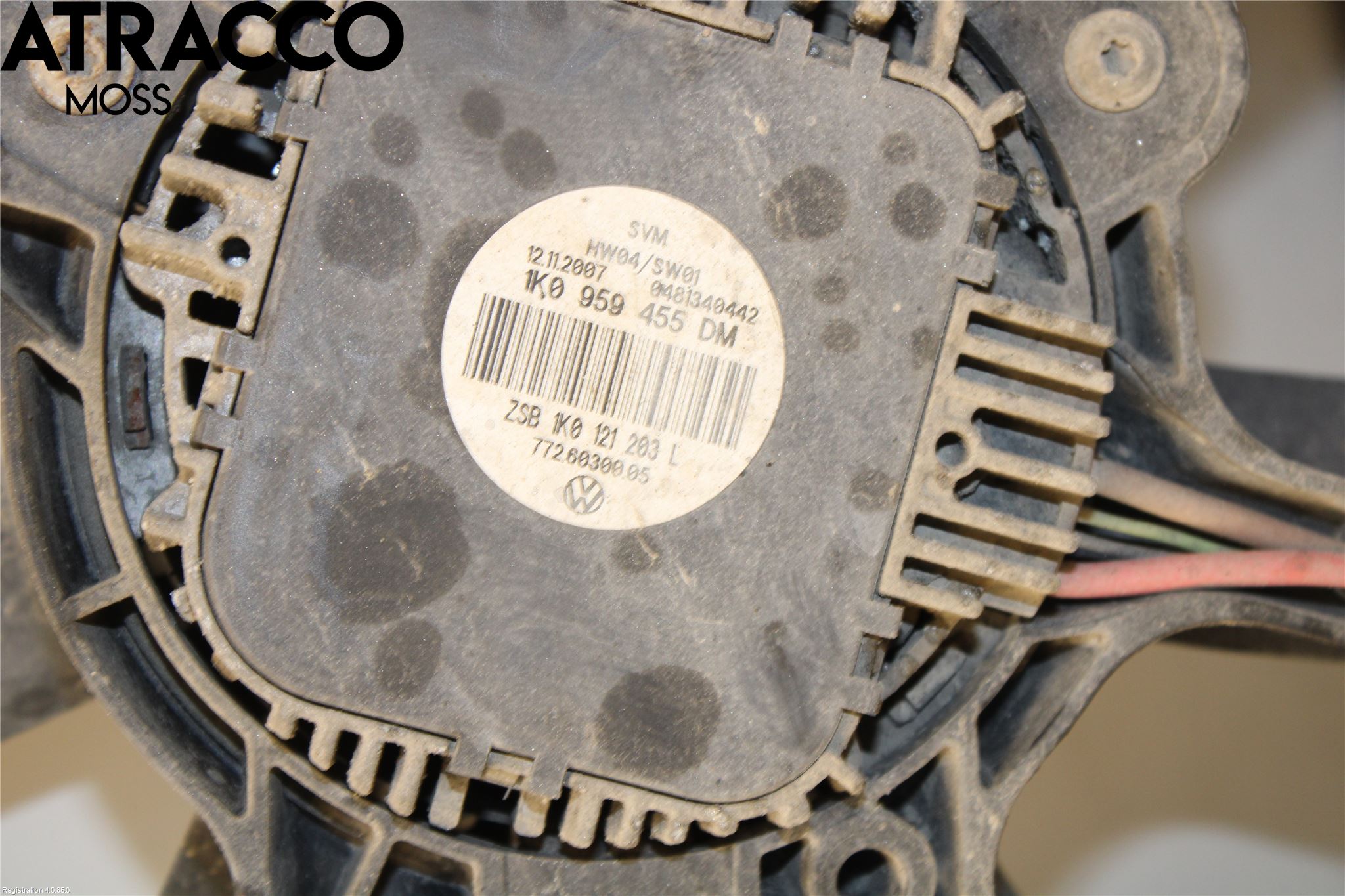 Toyota COROLLA VERSO 04-07 Kjølevifte Elektrisk