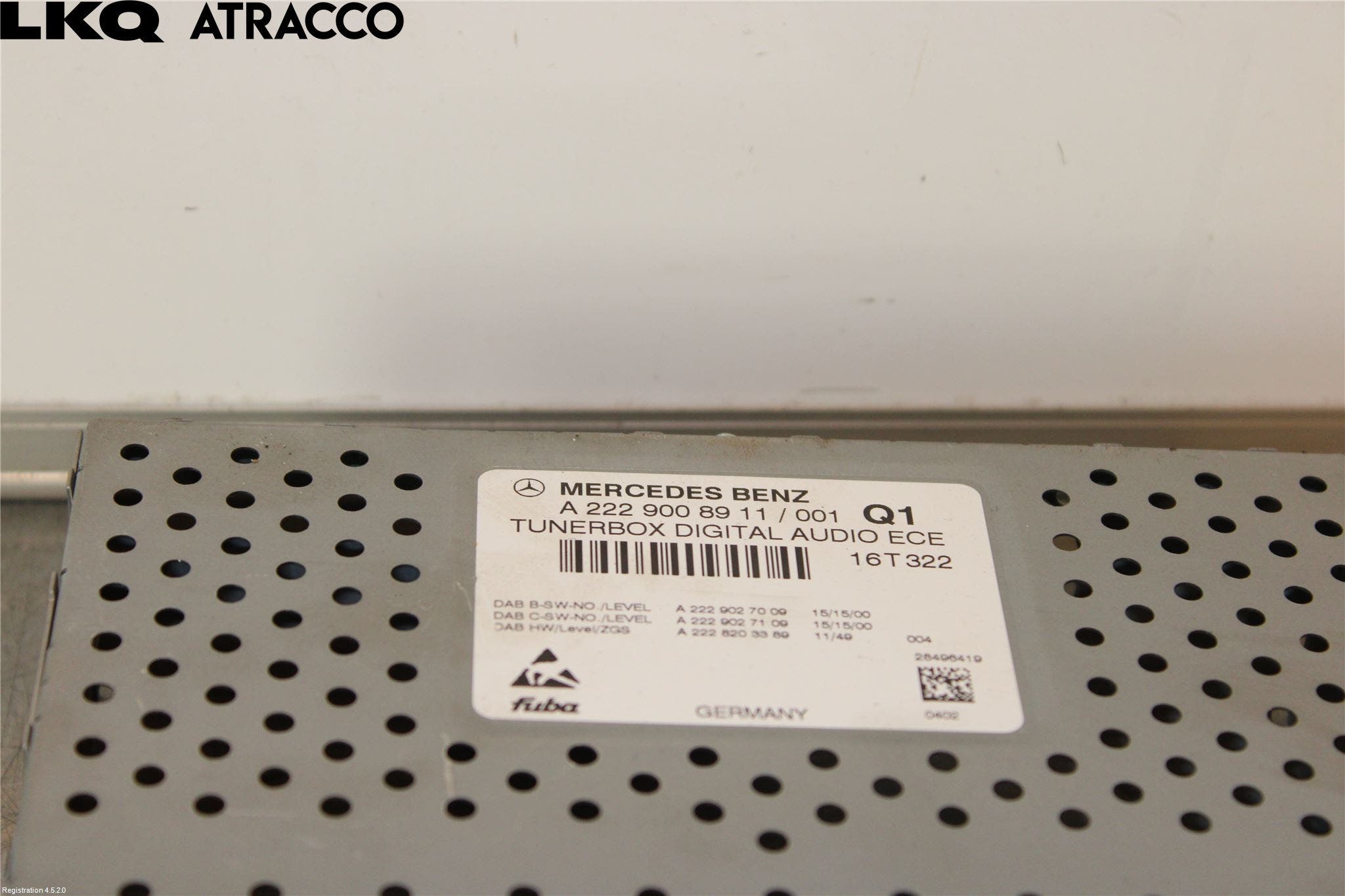 MB GLC-KLASS (X253/C253) 15-22 Stereo Radio