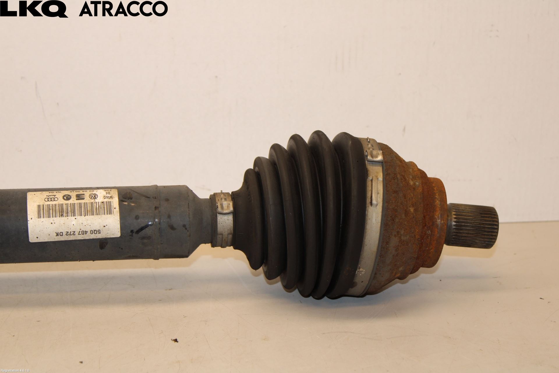 Volkswagen VW GOLF / E-GOLF VII 13-20 Drivaksel Foran Kompl Høyre