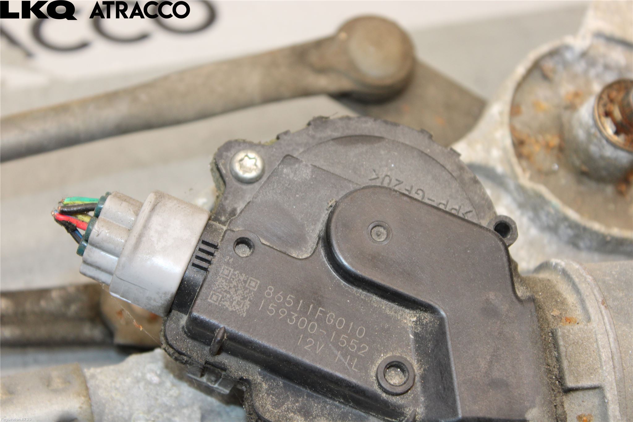 Subaru IMPREZA III 08-11 Viskermotor Frontrute