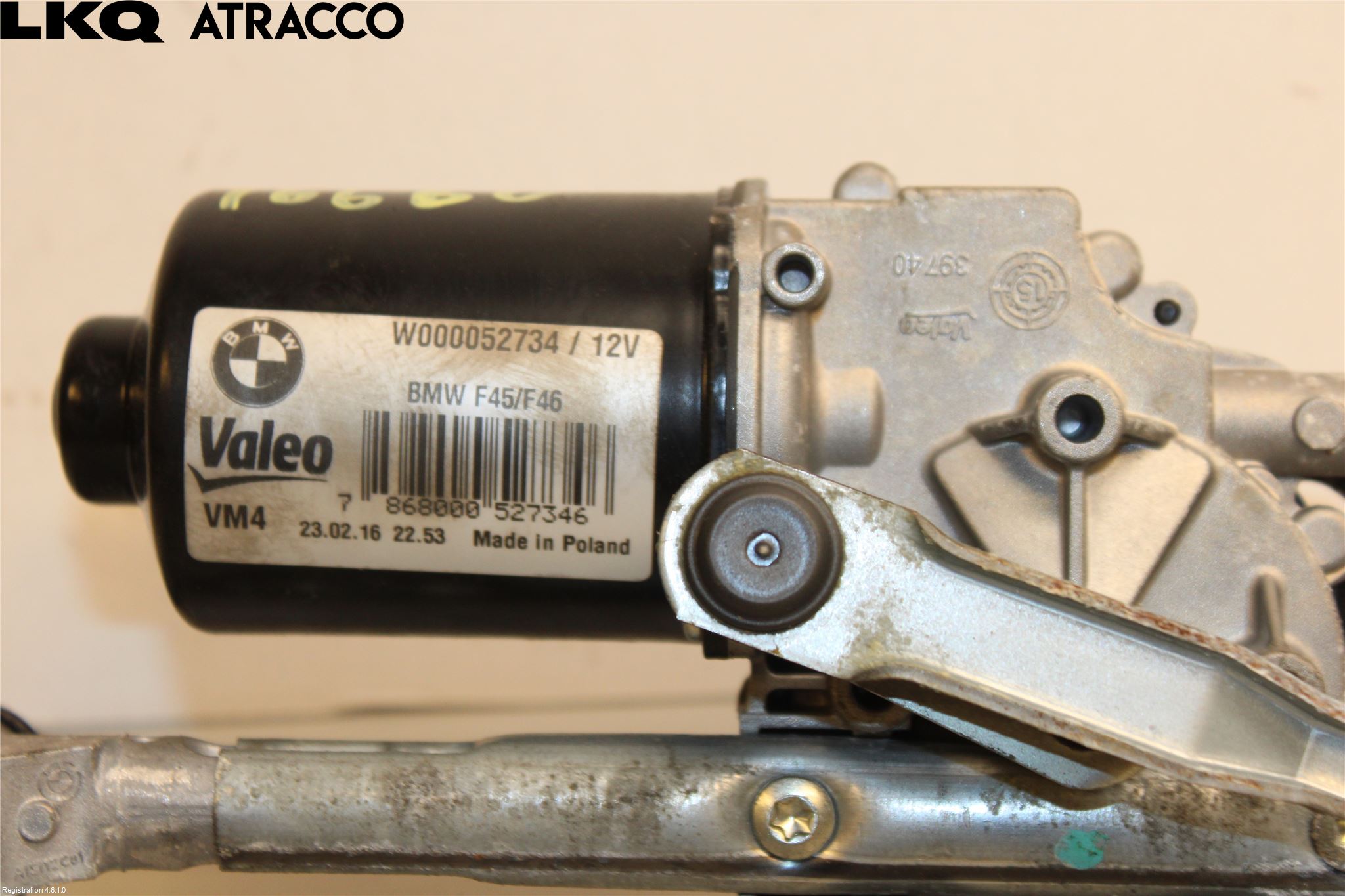 BMW 2 F45 Active Tourer 14-21 Viskermotor Frontrute