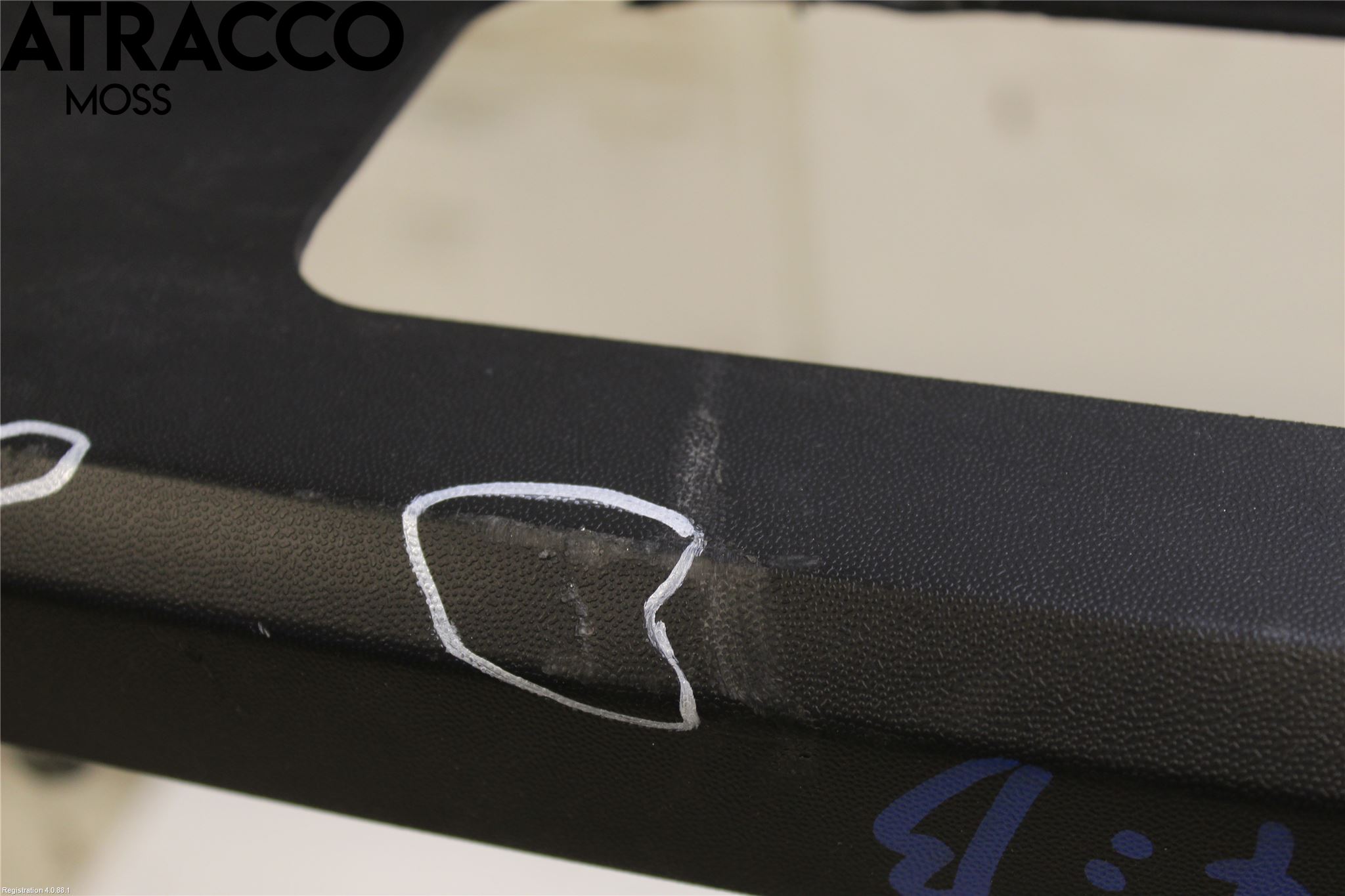 Skoda ROOMSTER Støtfanger Bak Midt Del