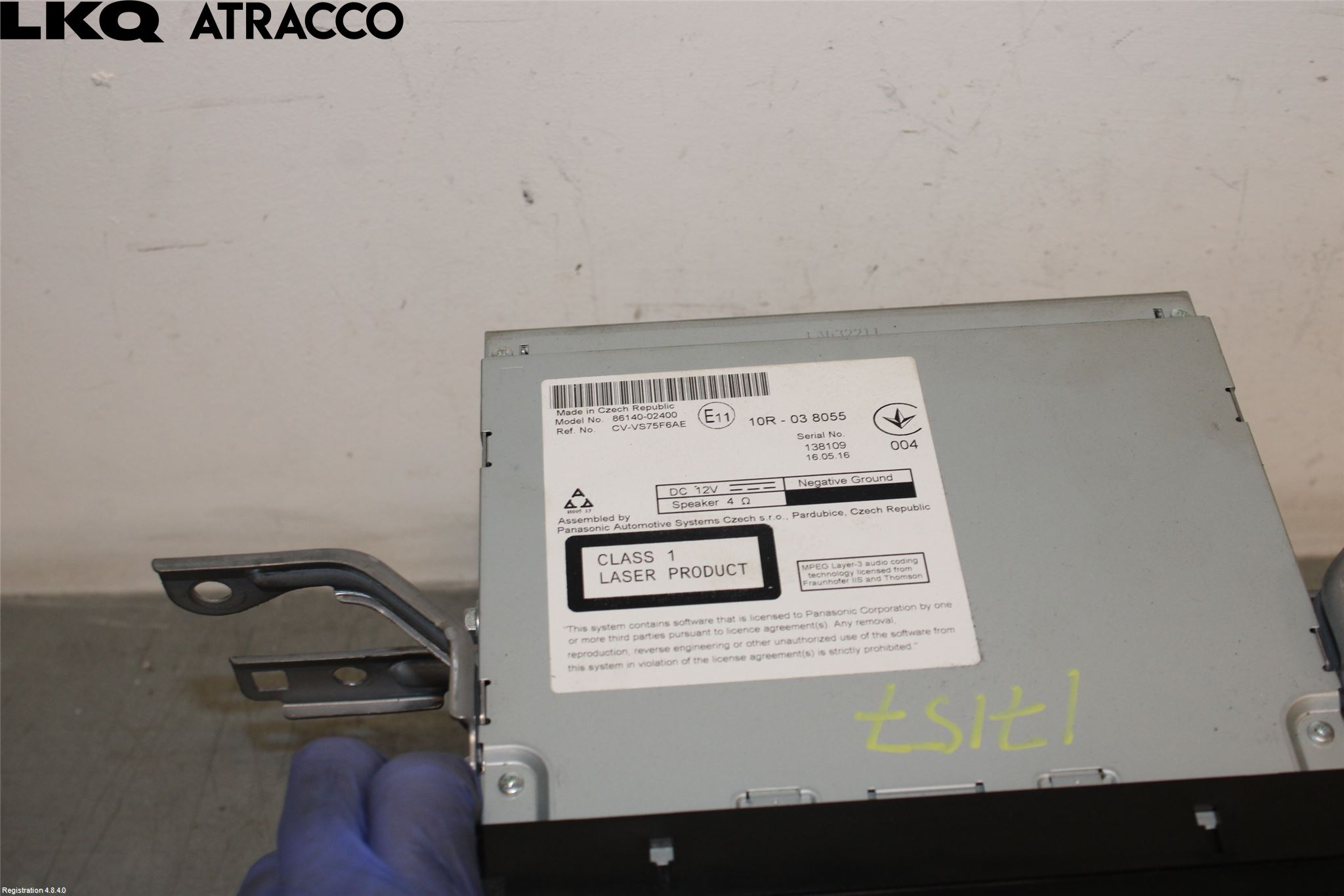 Toyota AURIS 13-19 Stereo Radio Med Cd