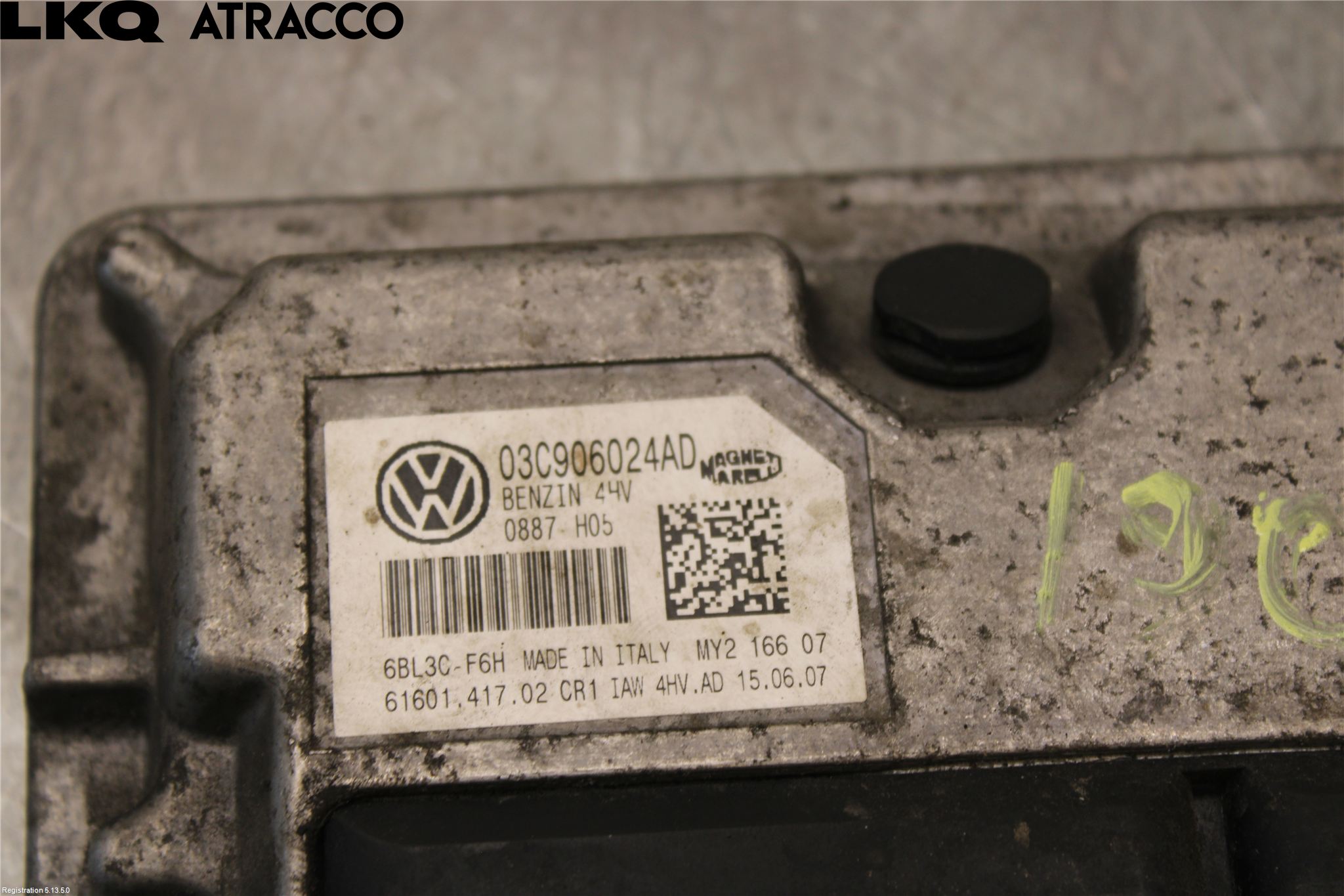 Volkswagen VW POLO 05-09 Styreenhet Innsprøytning