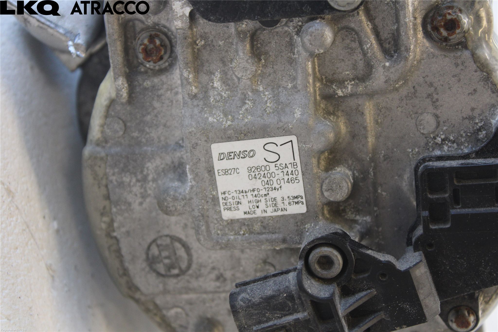Nissan LEAF 18- Varme Ac Kompressor