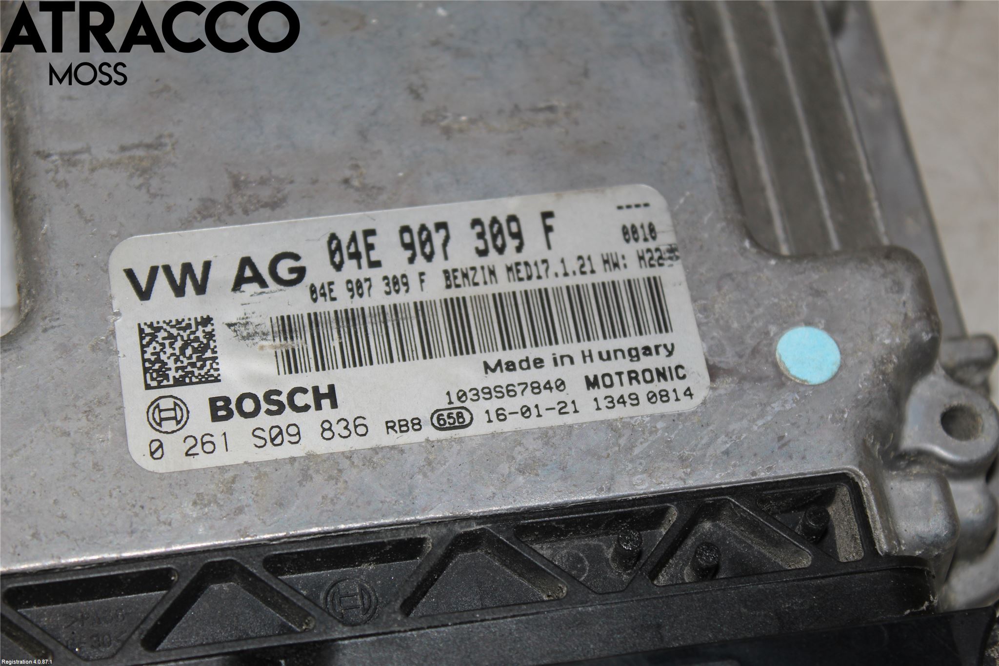 Volkswagen VW GOLF / E-GOLF VII 13-20 Styreenhet Innsprøytning