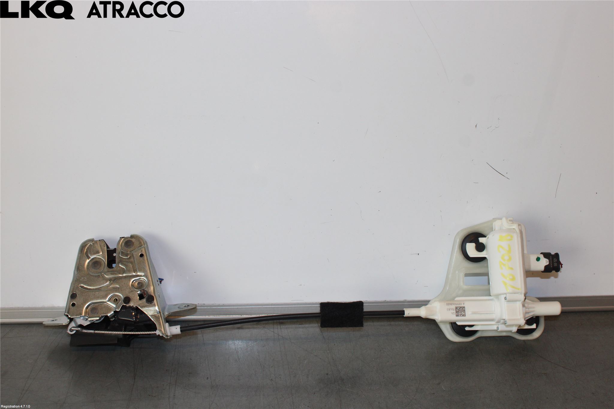 Mercedes-Benz MB C-KLASS (W205) 14-21 Bakluke-Lokk Låsekasse