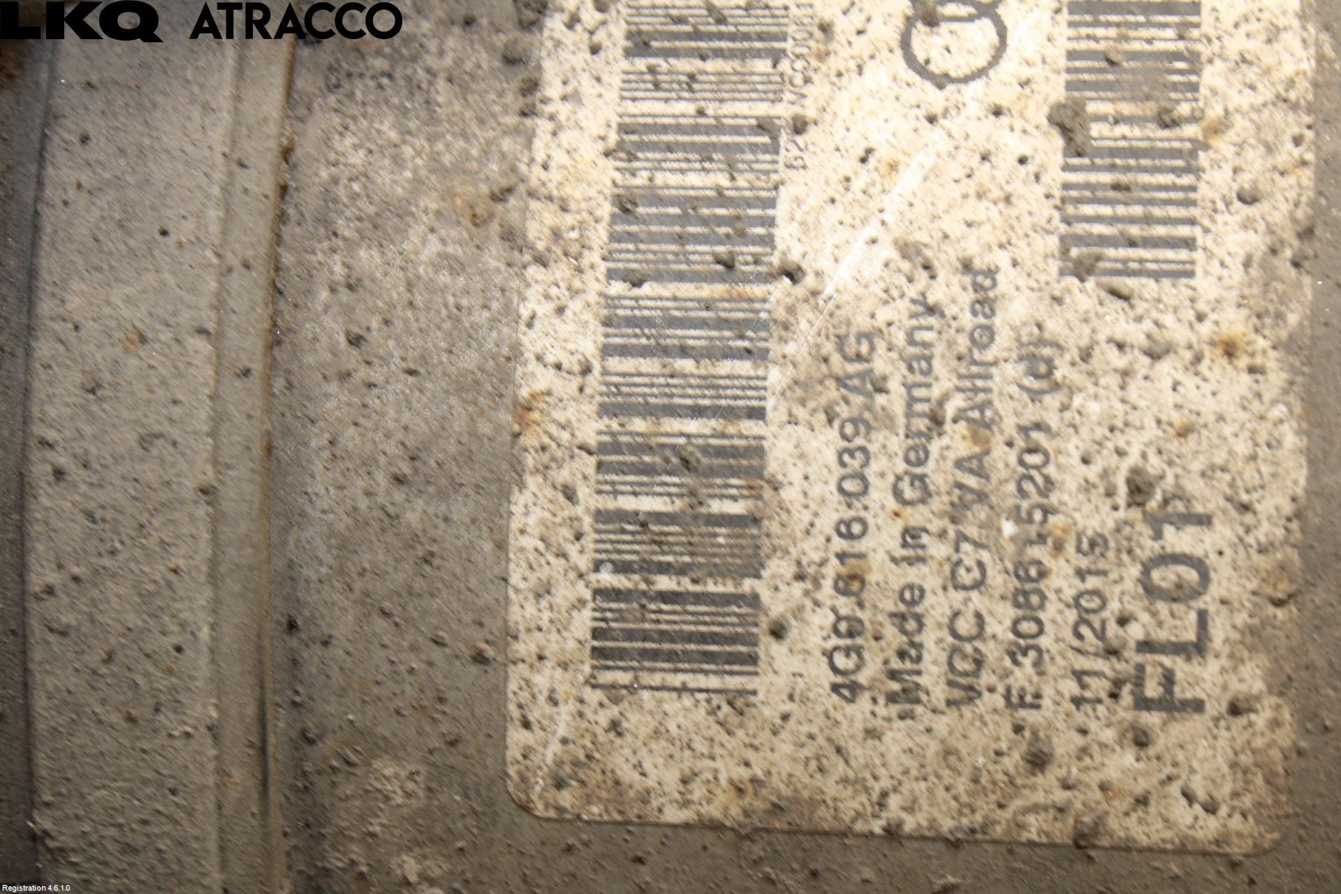 Audi A6 ALLROAD 12-18 Fjærbein Foran Høyre