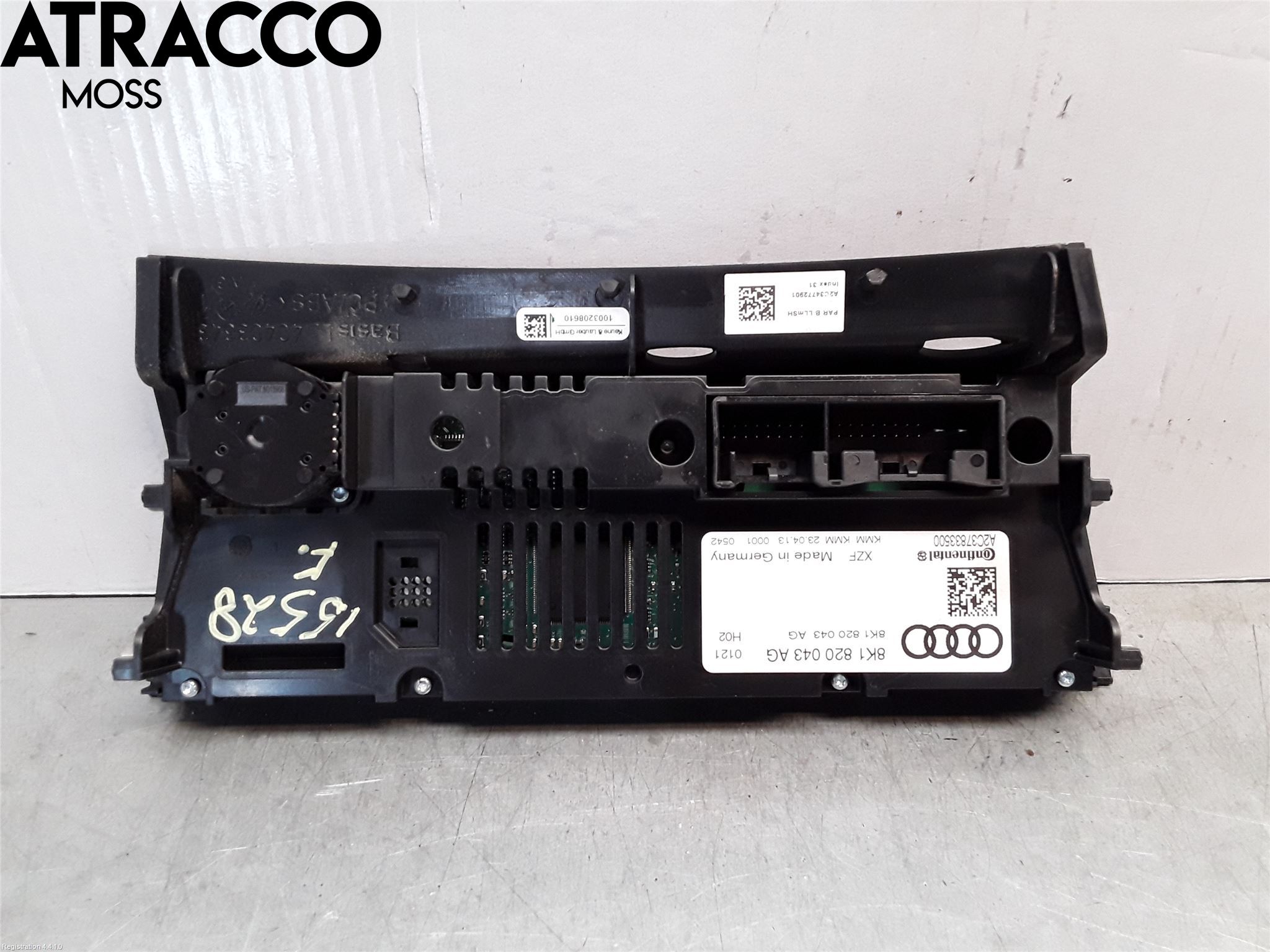 Audi A4 12-15 Varme Ac Betjening-Display