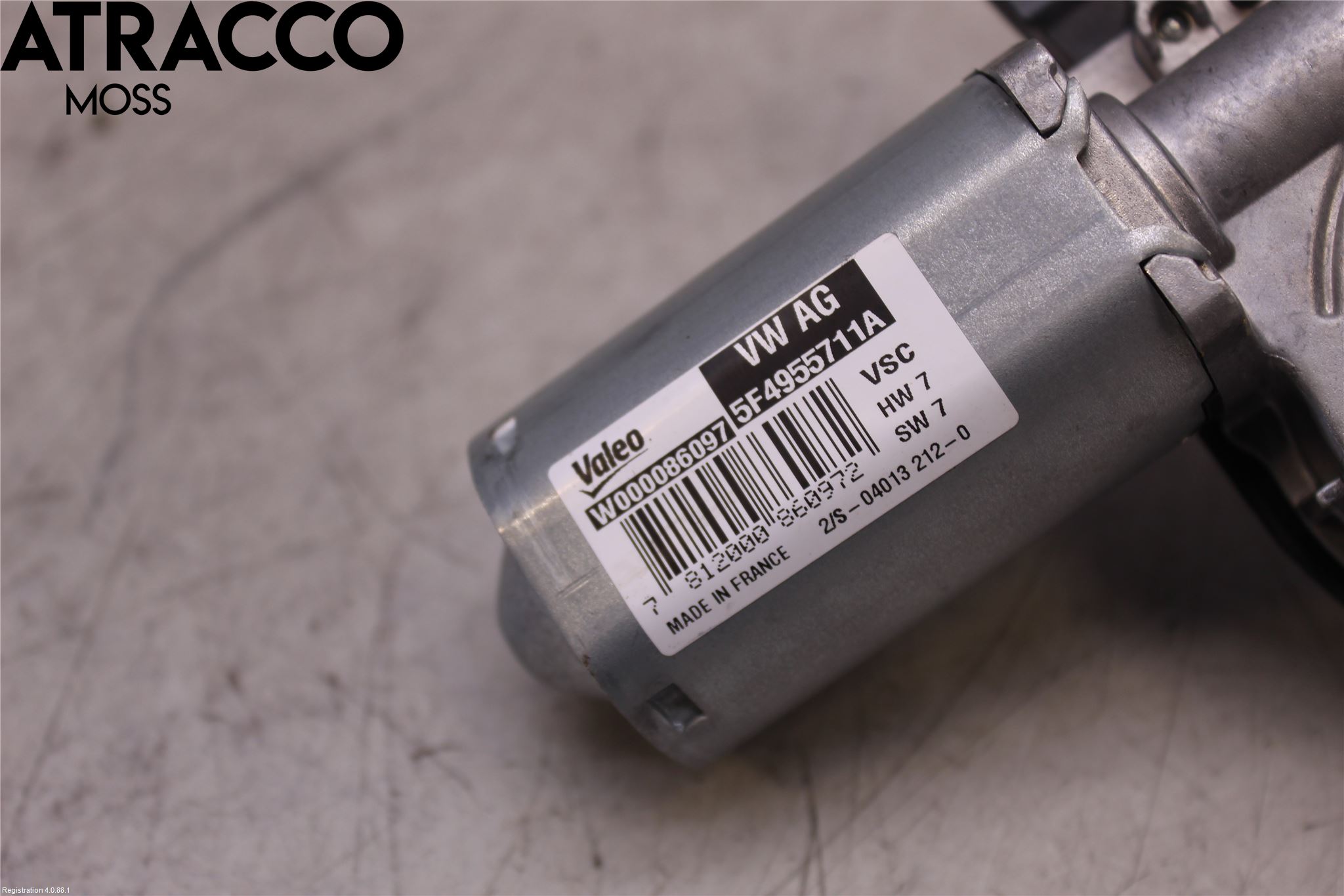 Skoda OCTAVIA (5E) 13-20 Viskermotor Bakluke