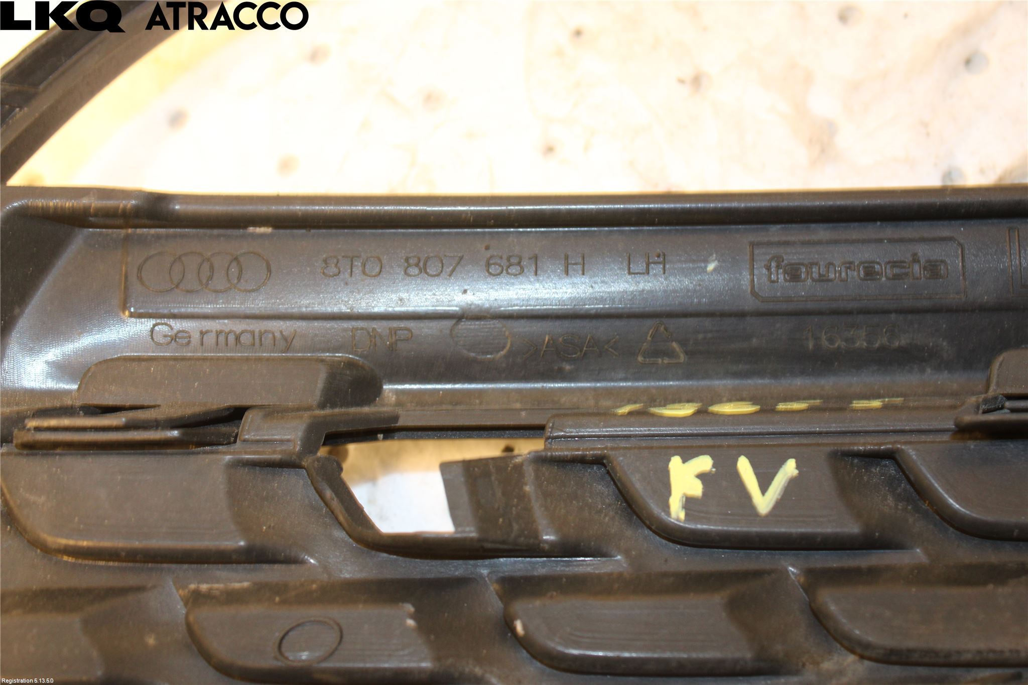 Audi A5 07-16 Grilldel Venstre