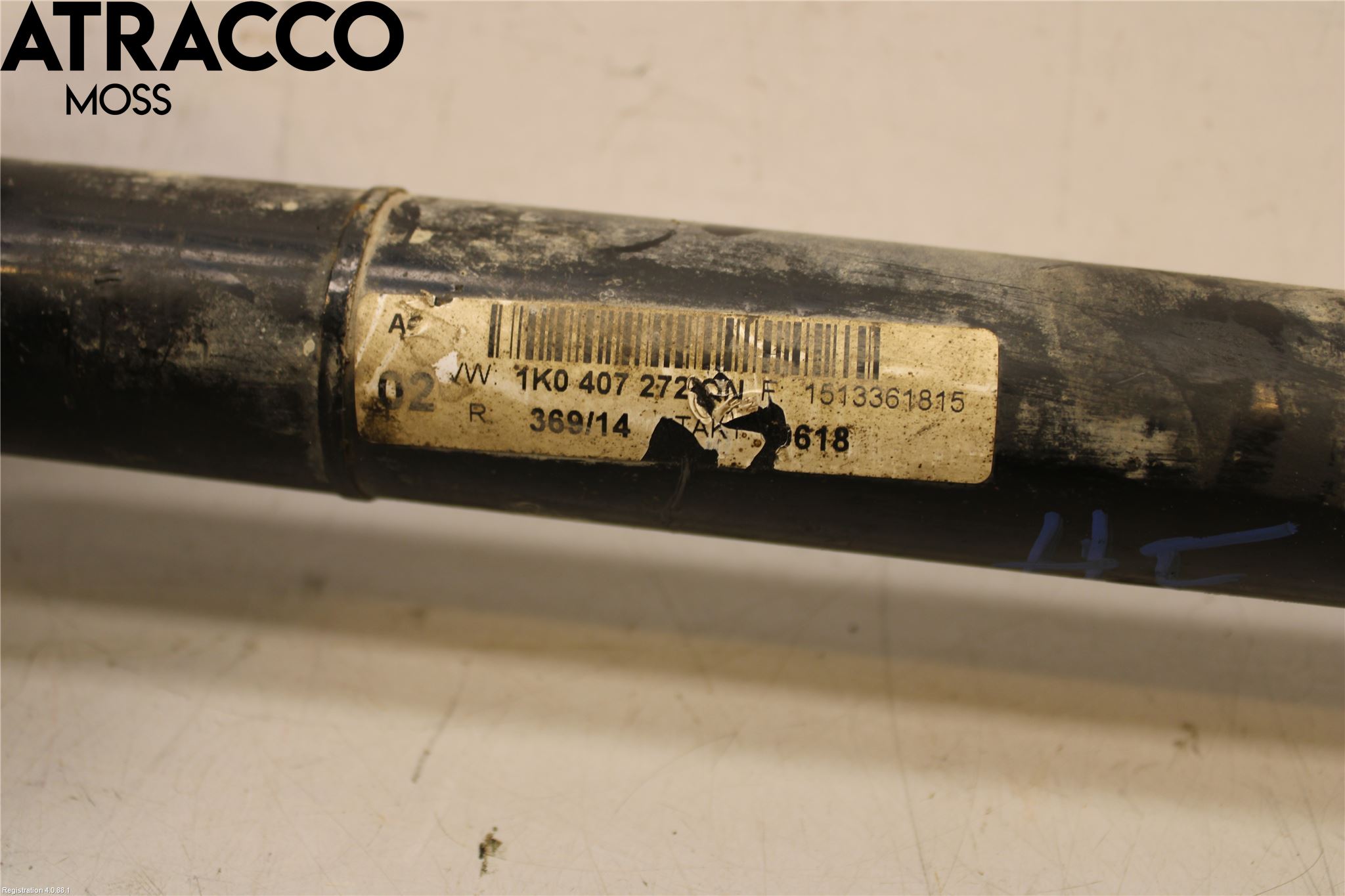 Volkswagen VW GOLF / E-GOLF VII 13-20 Drivaksel Foran Kompl Høyre