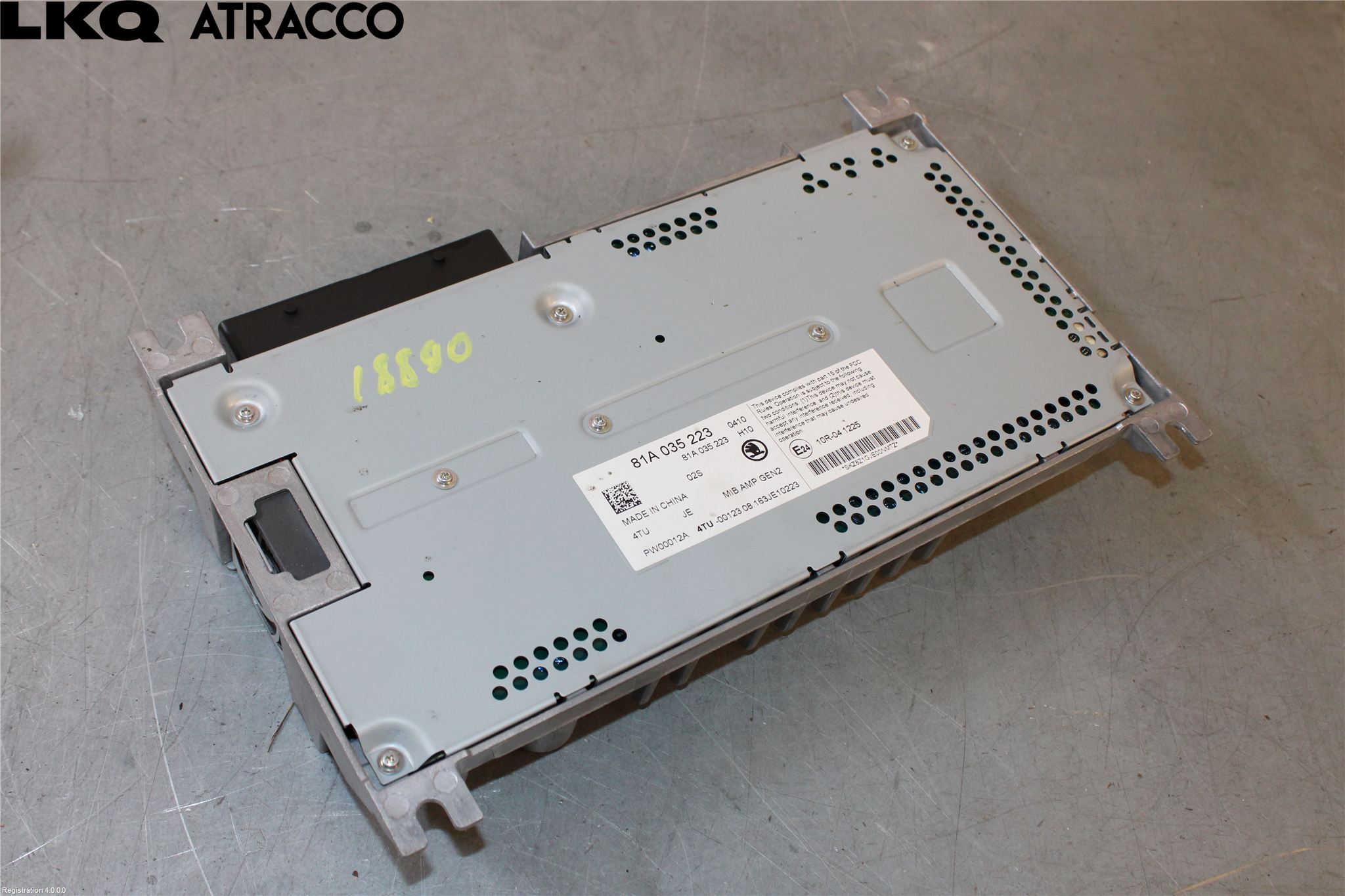 Skoda SUPERB 09-15 Stereo Forsterker