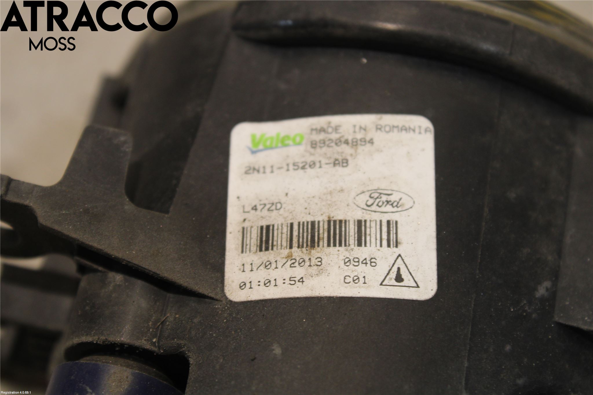 Ford FOCUS 11-14 Frontlykt-Kurve-Tåkelys