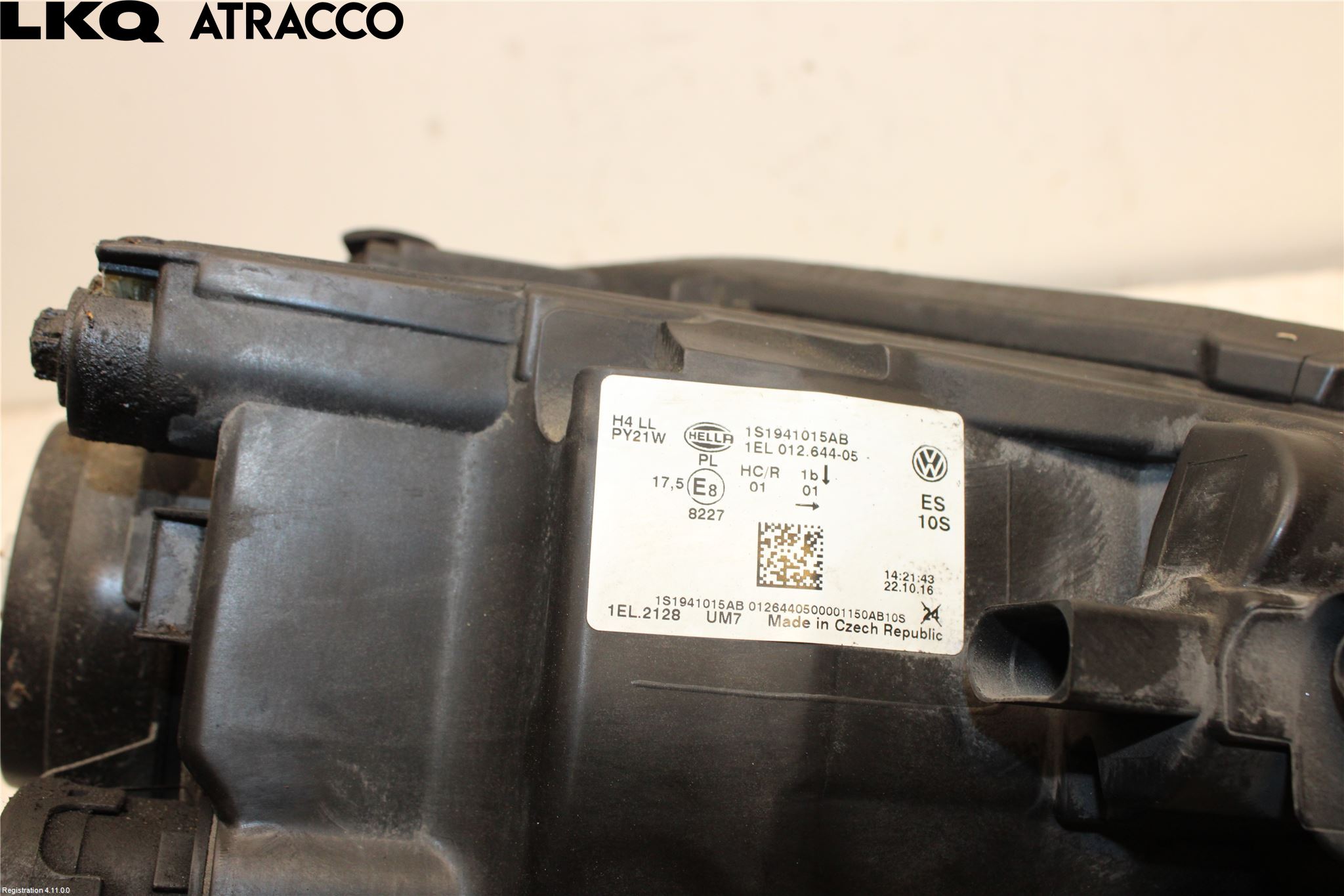 Volkswagen VW UP! / E-UP! Frontlykt Venstre