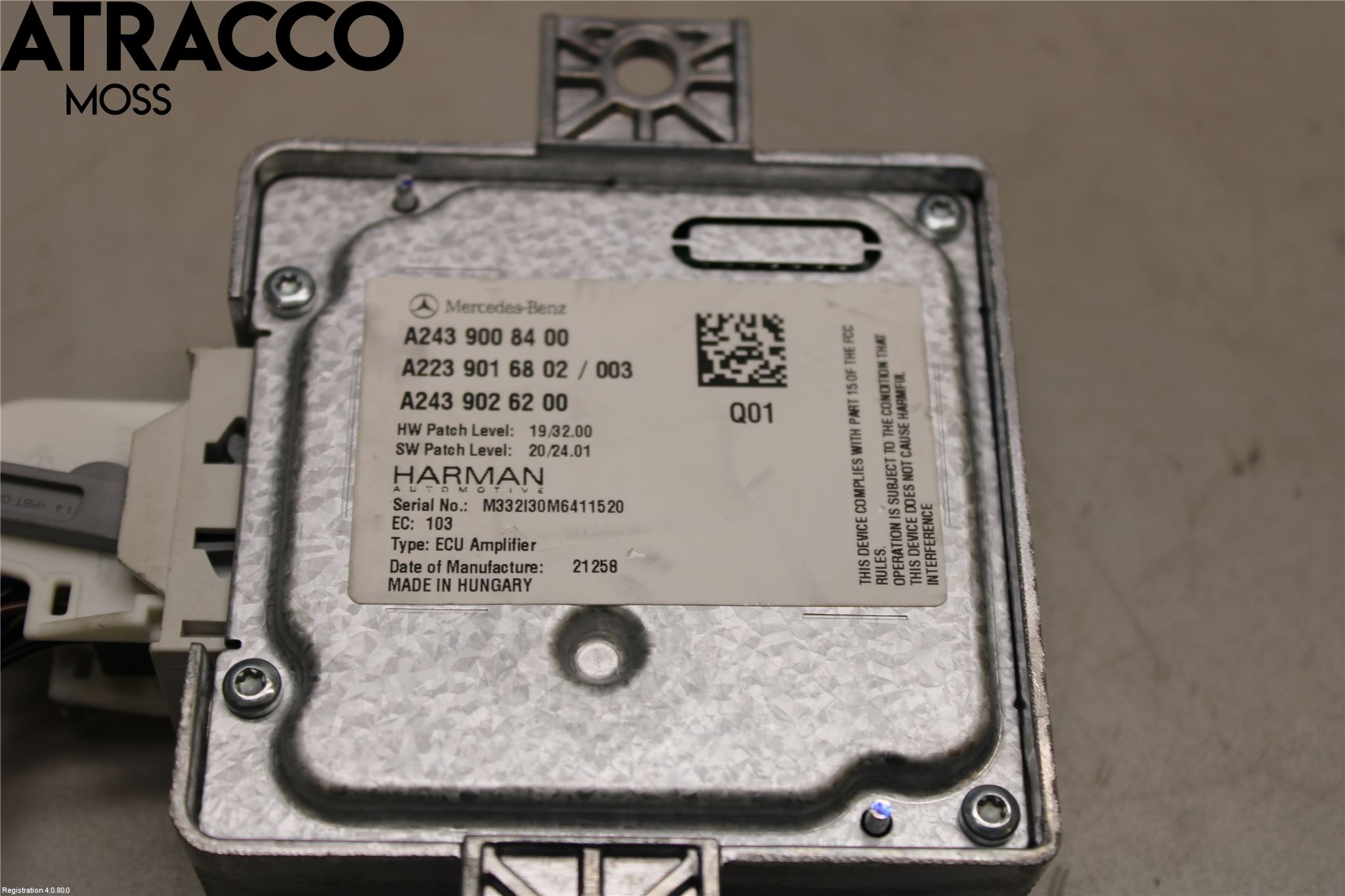 Mercedes-Benz MB EQA (H243) 21- Stereo Radio Øvrig