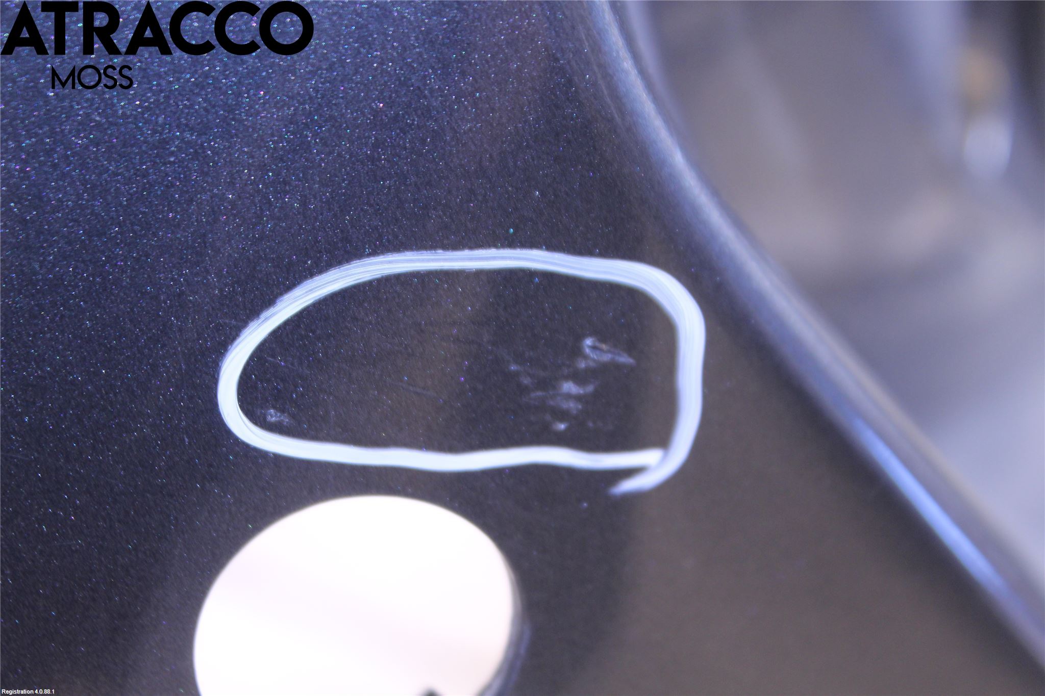 Citroen C4 GRAND PICASSO 14-18 Støtfanger Bak