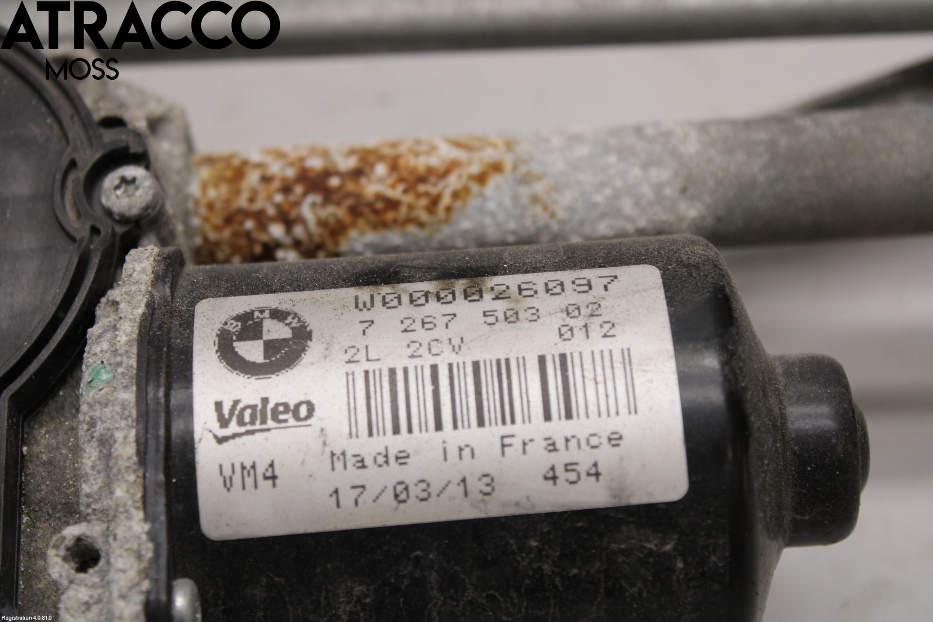 BMW 1 F20/F21 11-19 Viskermotor Frontrute