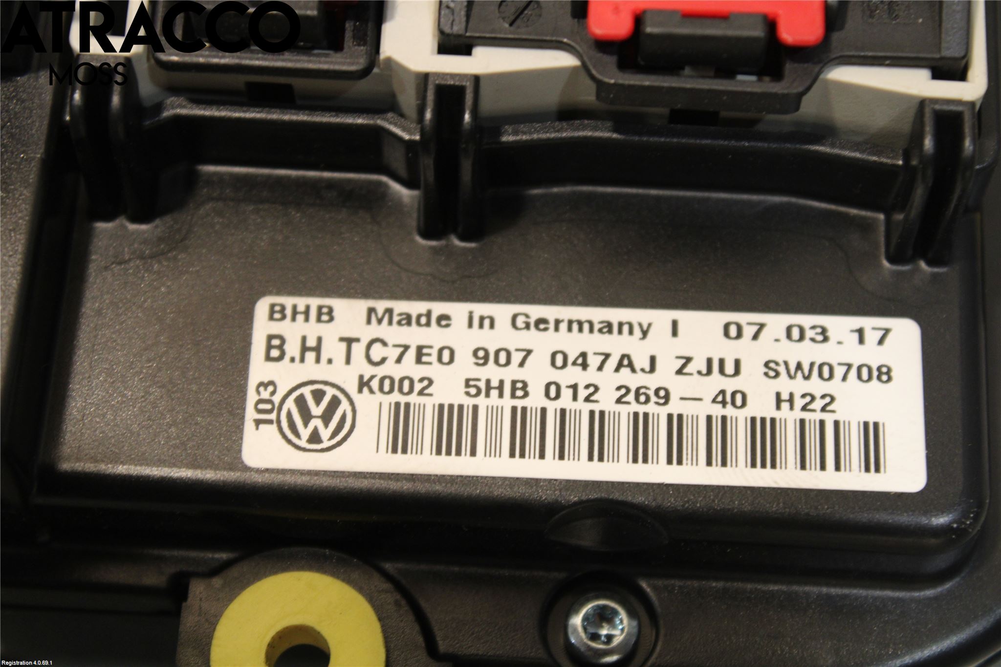 Volkswagen VW TRANSP/CARAVELLE (T6) 16-22 Varme Ac Betjening-Display