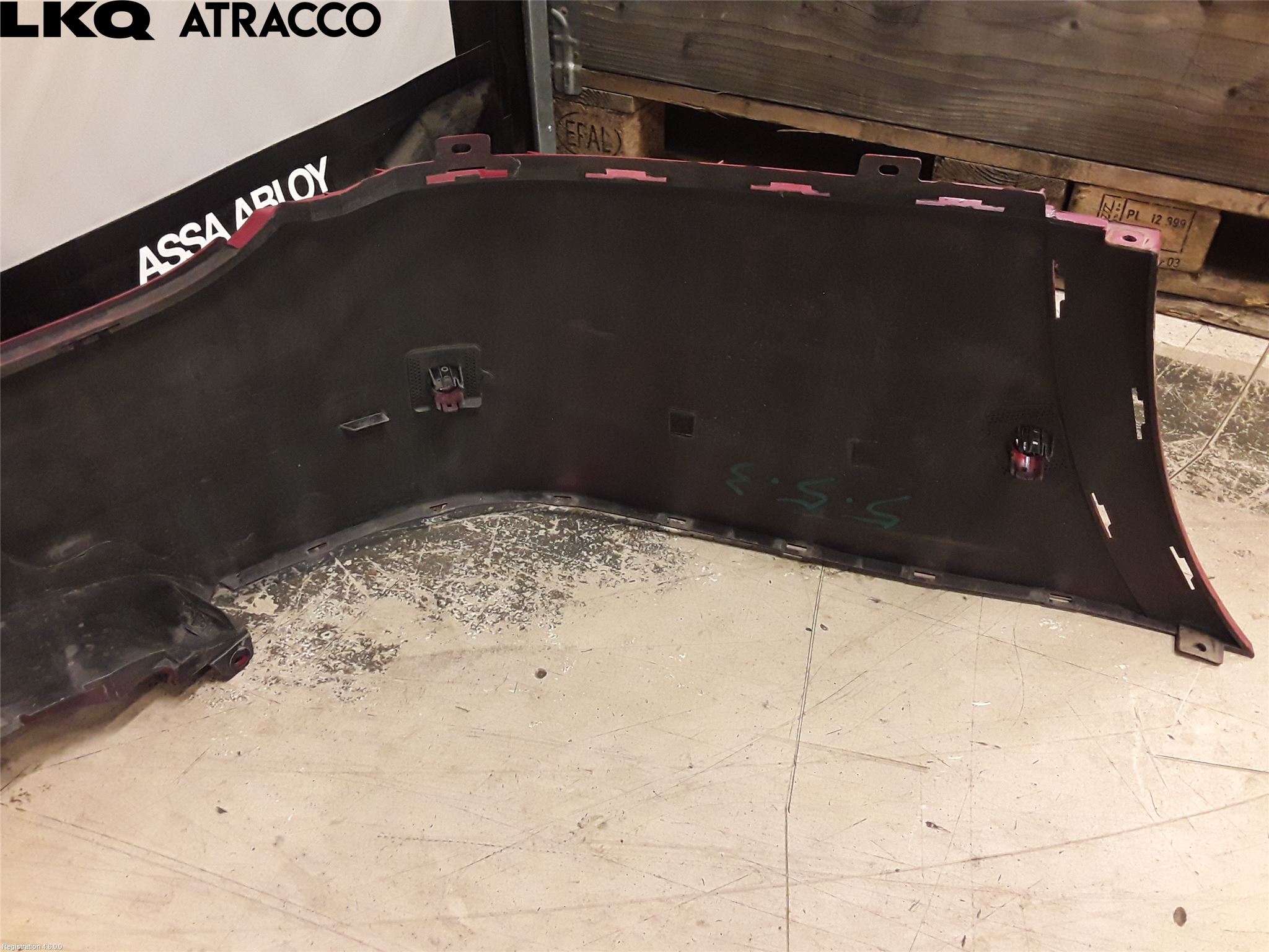 Tesla MODEL X 16- Støtfanger Bak