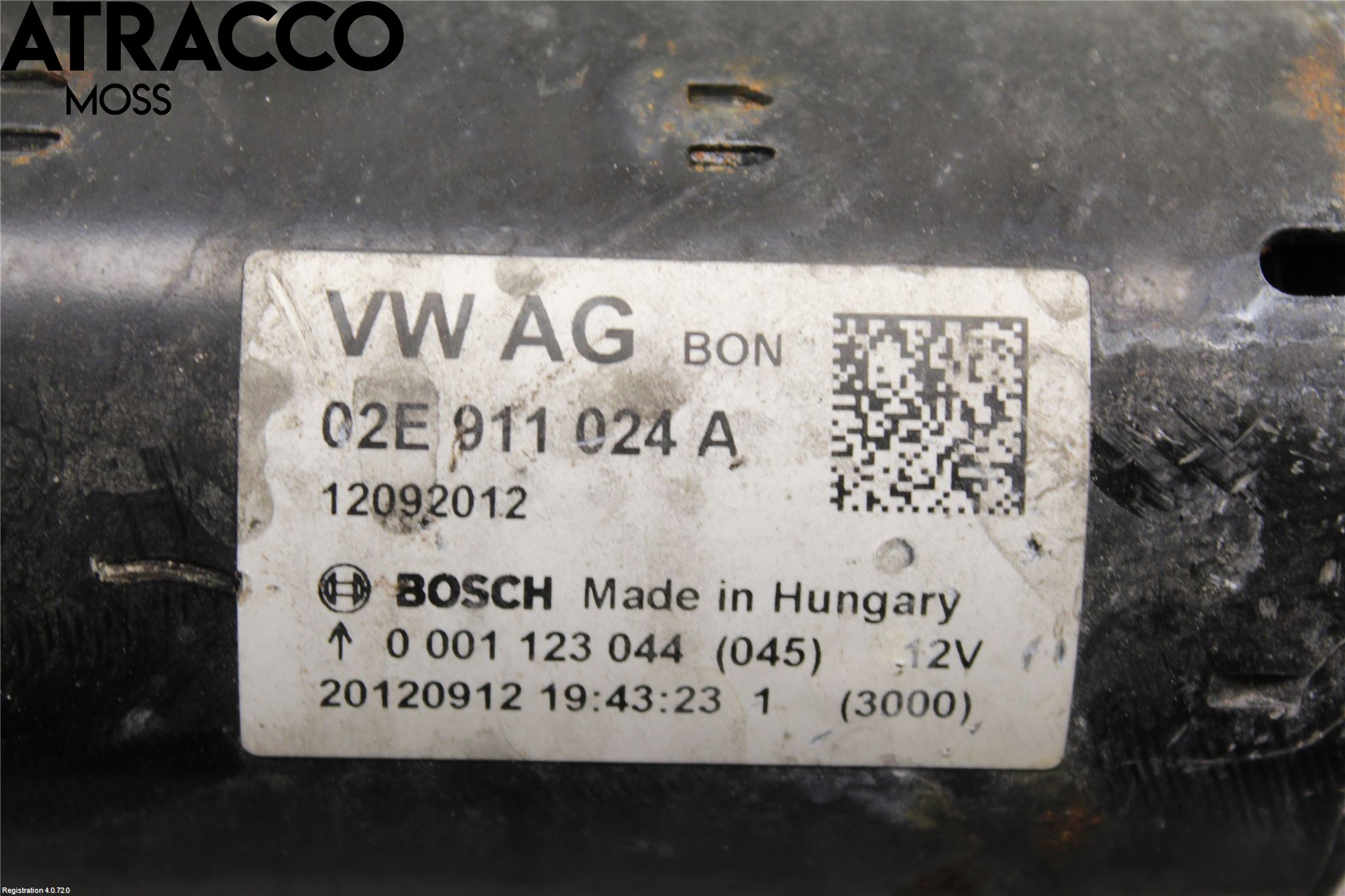 Audi A3/S3 05-13 Startmotor