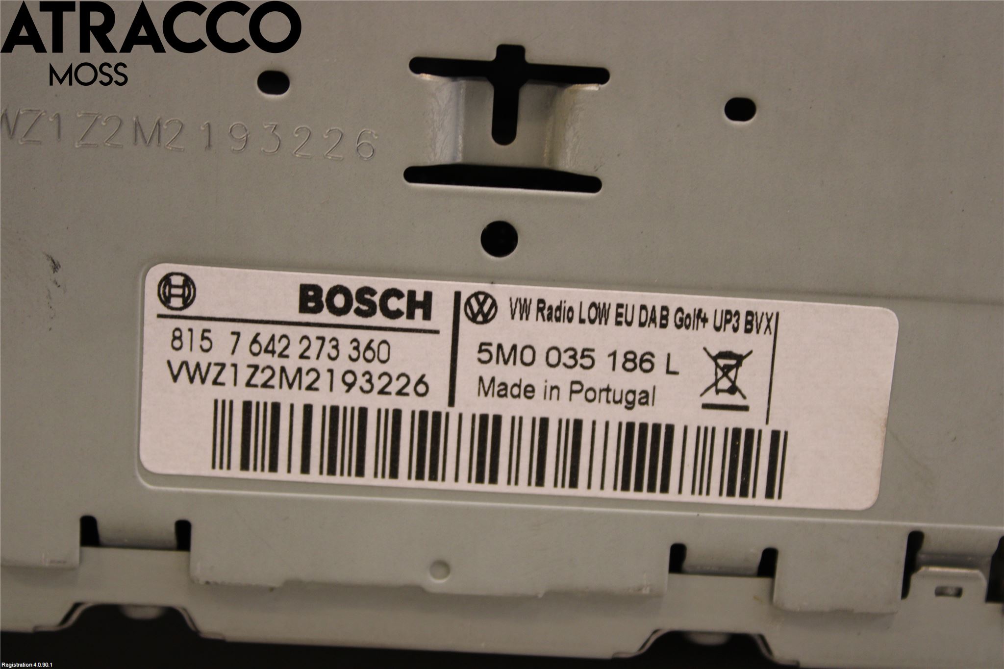 Volkswagen VW CADDY 11-15 Stereo Radio Med Cd