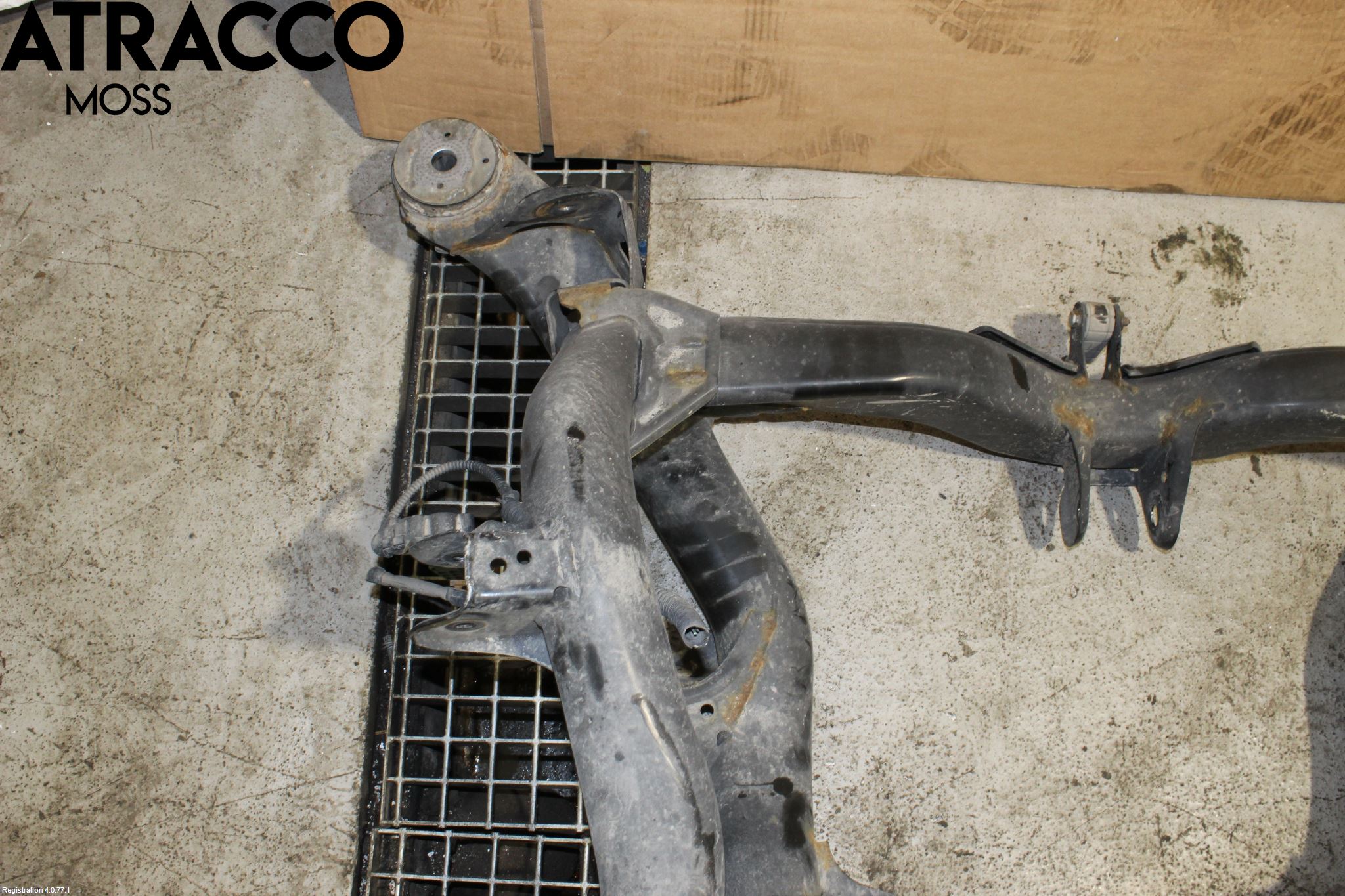 Porsche CAYENNE 03- Bakaksel Feste Travers-Ramme