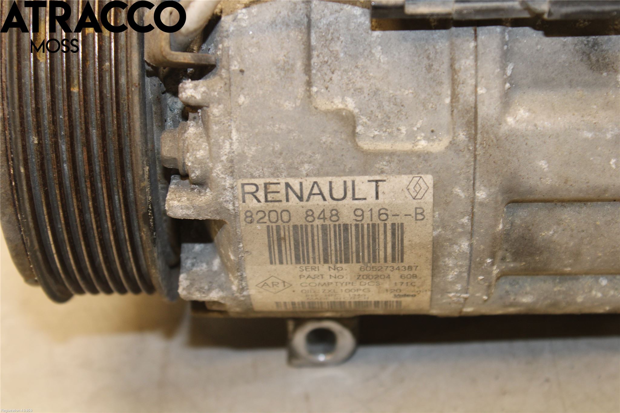 Renault MASTER III 20-24 Varme Ac Kompressor