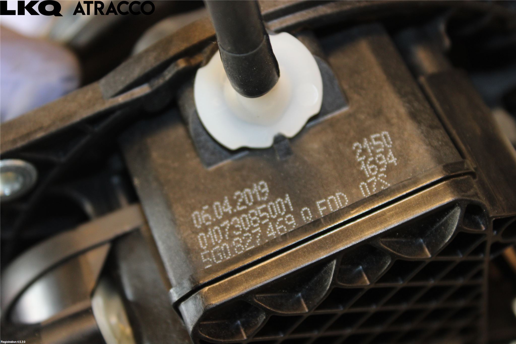 Volkswagen VW GOLF / E-GOLF VII 13-20 Bakluke Handtak Ytre