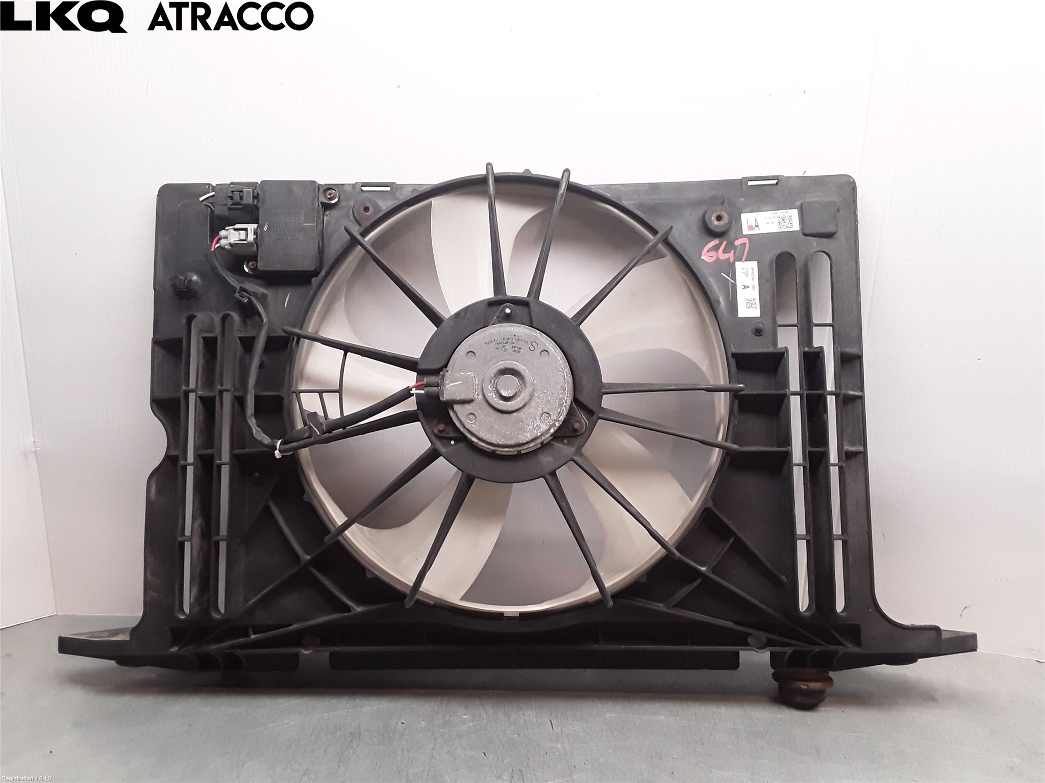 Toyota AURIS 10-12 Kjølevifte Elektrisk