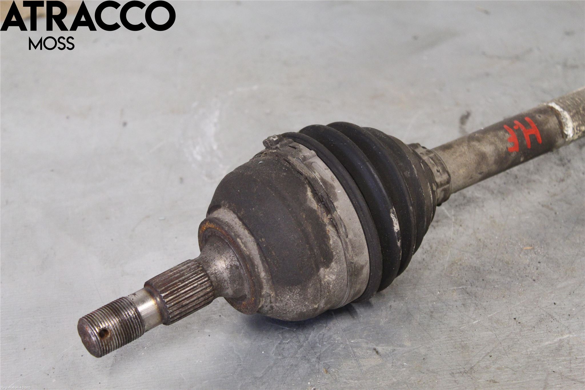 Peugeot 5008 10-16 Drivaksel Foran Kompl Høyre