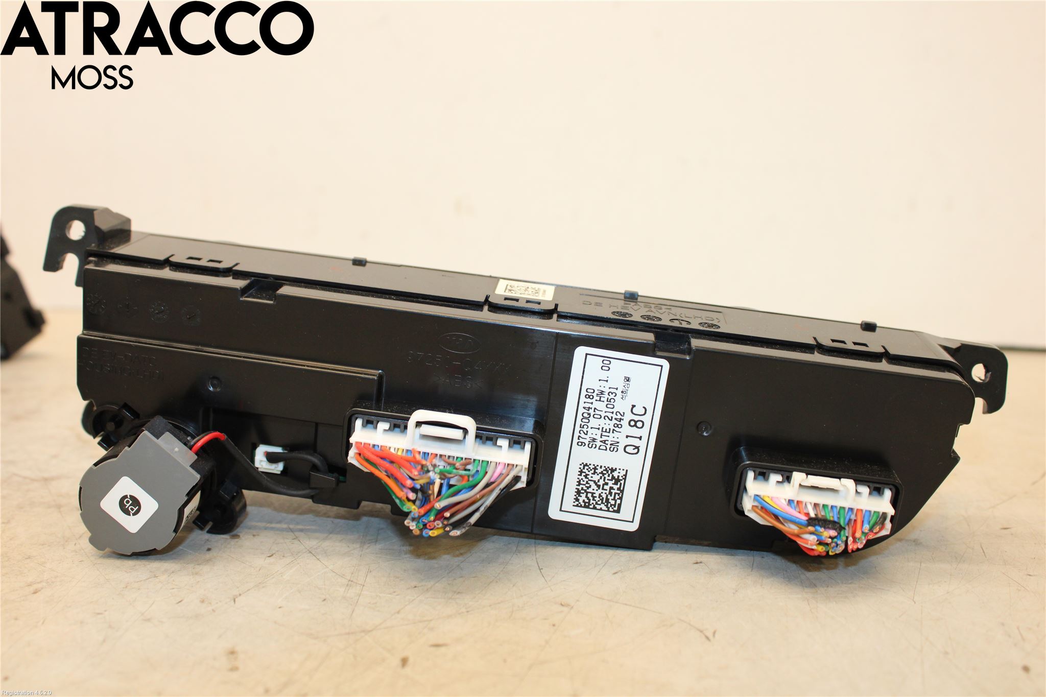 Kia NIRO (DE) 17-22 Varme Ac Betjening-Display