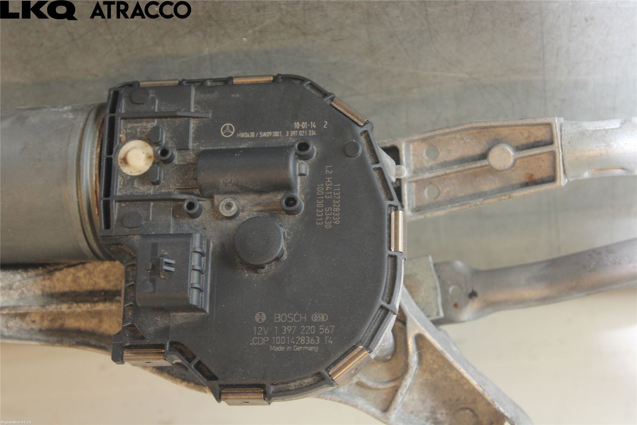 Mercedes-Benz MB E-KLASS (W212) 09-16 Viskermotor Frontrute