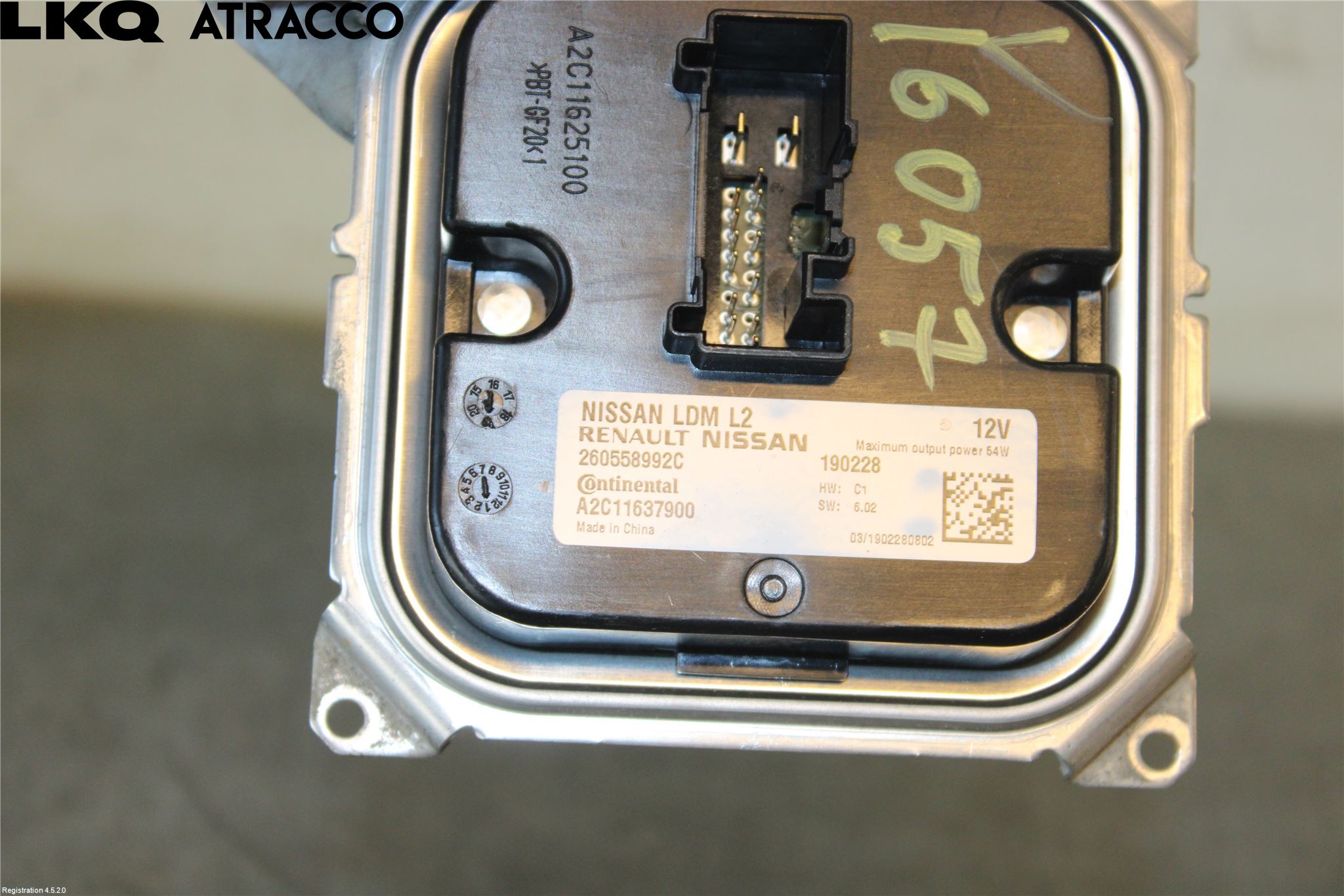 Nissan LEAF 18- Styreenhet Xenon