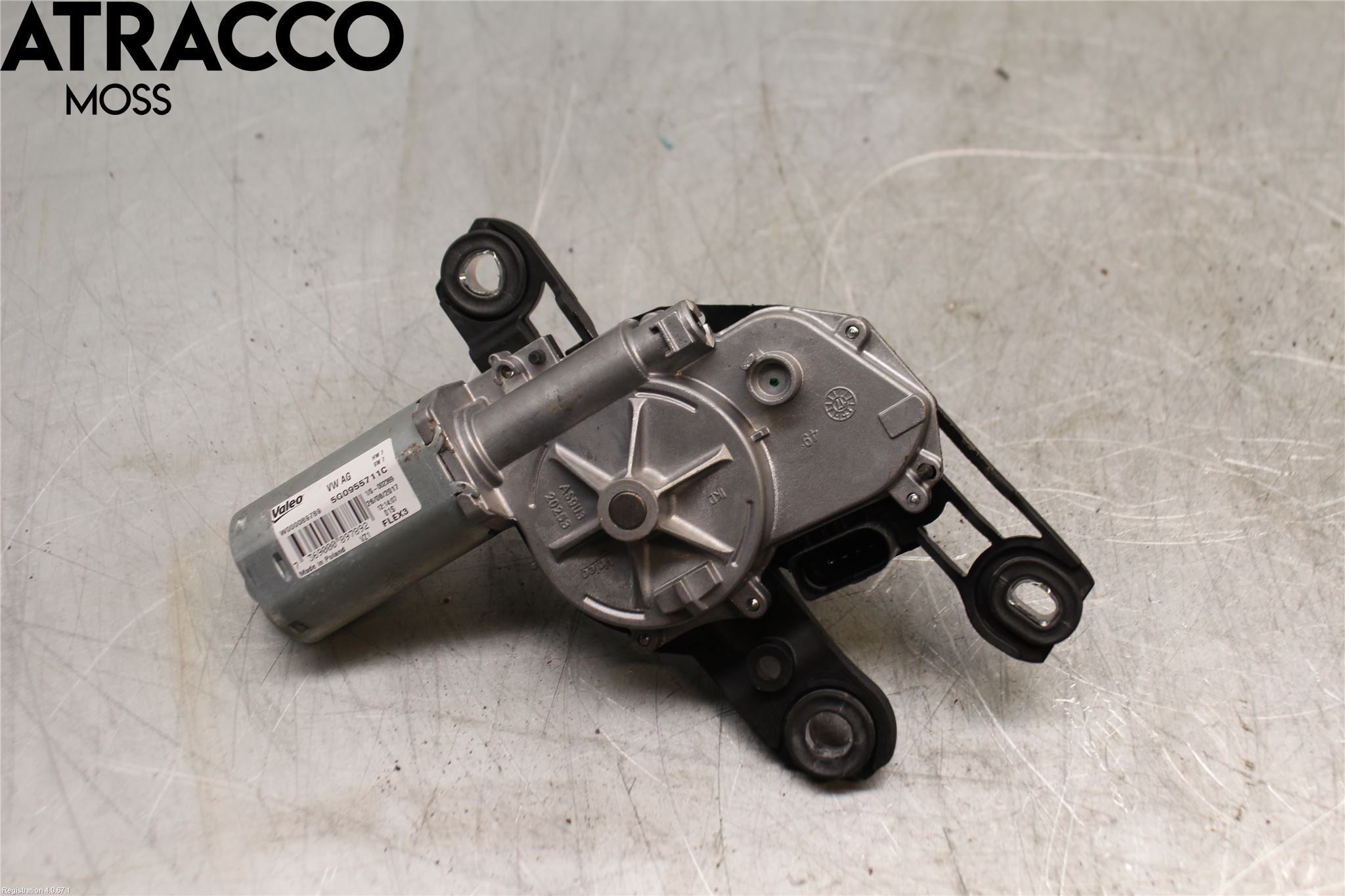 Volkswagen VW GOLF / E-GOLF VII 13-20 Viskermotor Bakluke