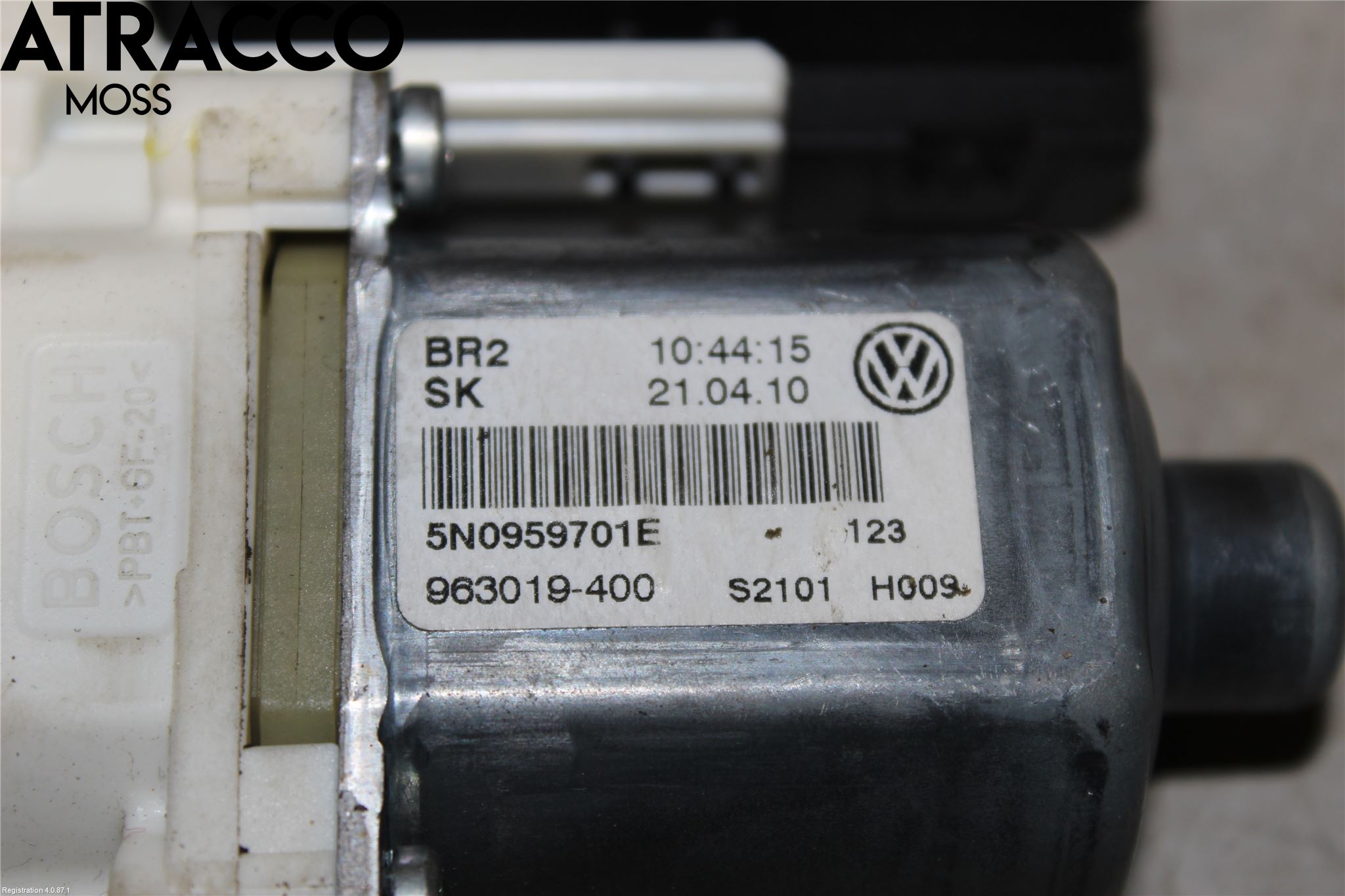 Volkswagen VW TIGUAN 07-16 Vindusheismotor