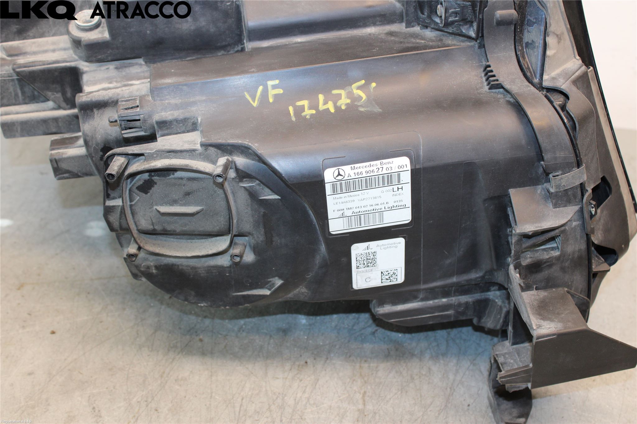 Mercedes-Benz MB GL/GLS-KLASS (X166) 12-19 Frontlykt Venstre