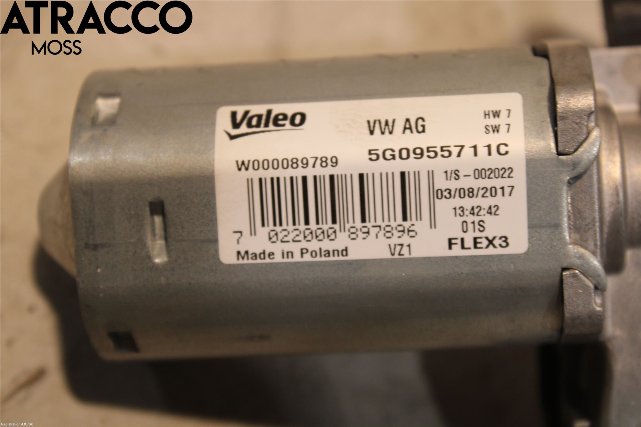 Volkswagen VW PASSAT 15-19 Viskermotor Bakluke