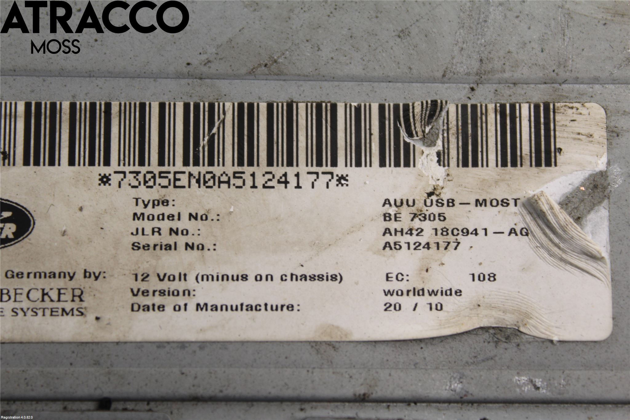 Landrover LAND ROVER DISCOVERY 4 10-16 Stereo Radio Øvrig