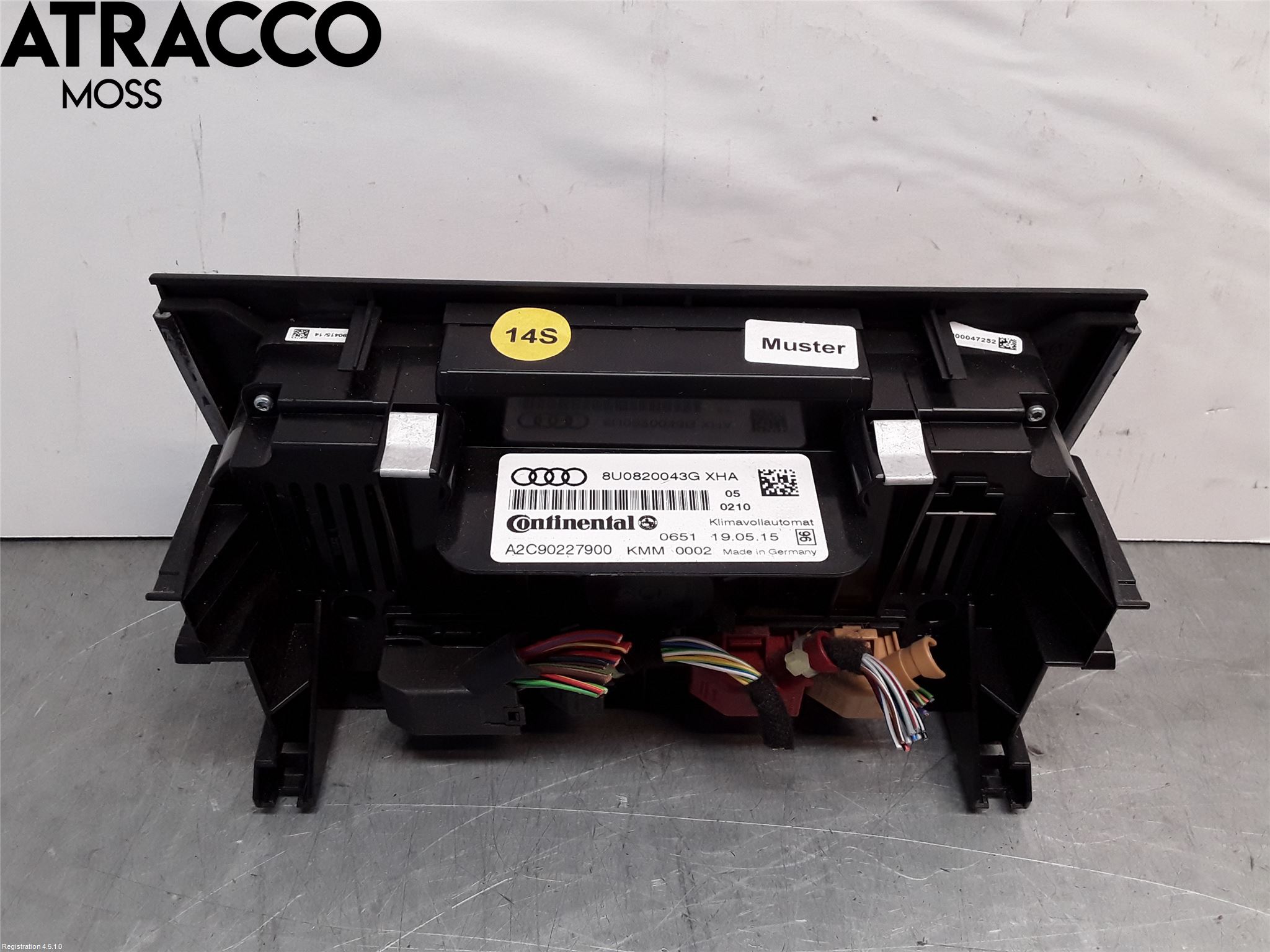 Audi Q3 8U 12-18 Varmeapparat Panel(Regulering)