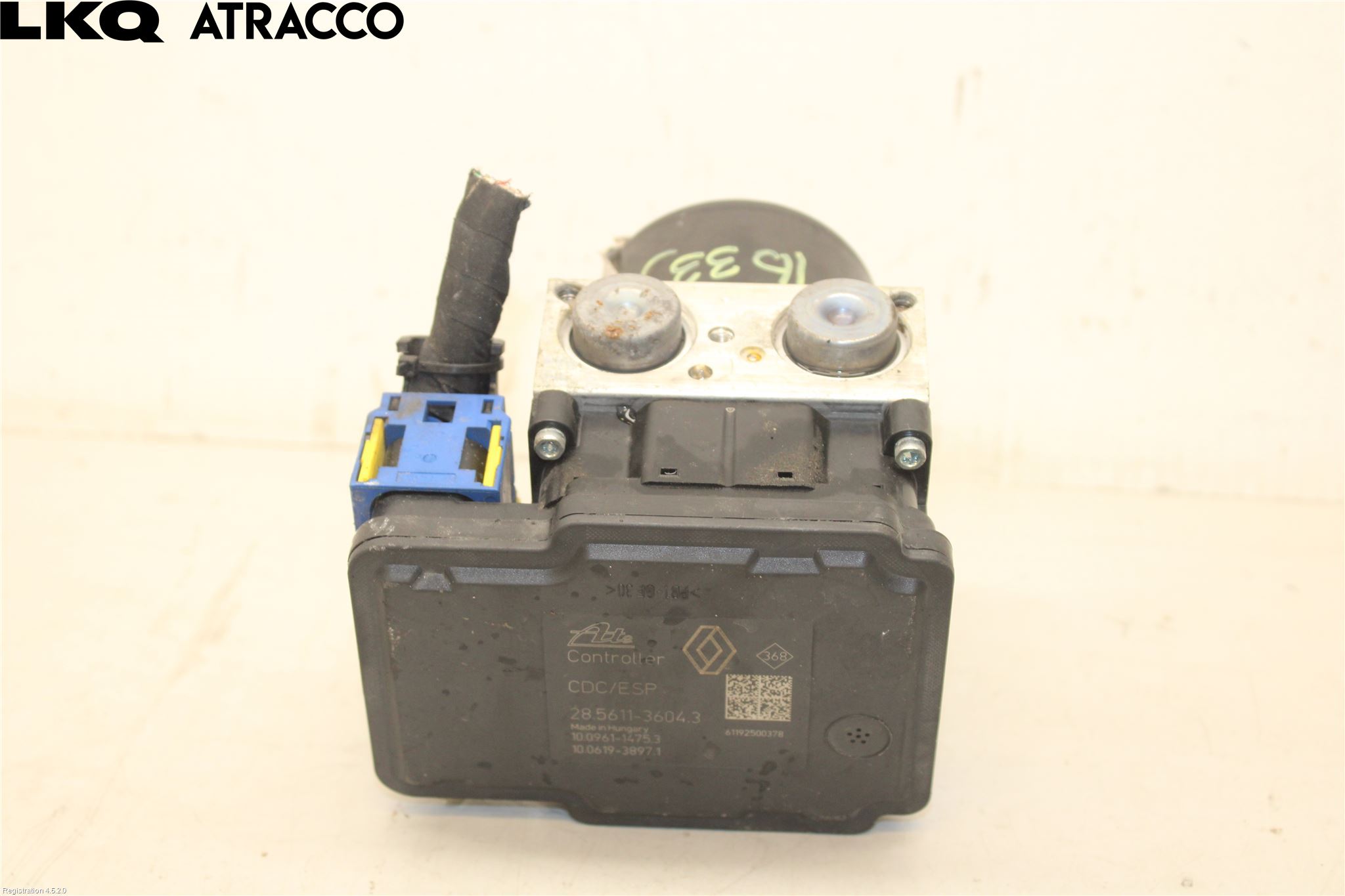 Renault MEGANE III 09-15 Abs Hydraulikkaggregat