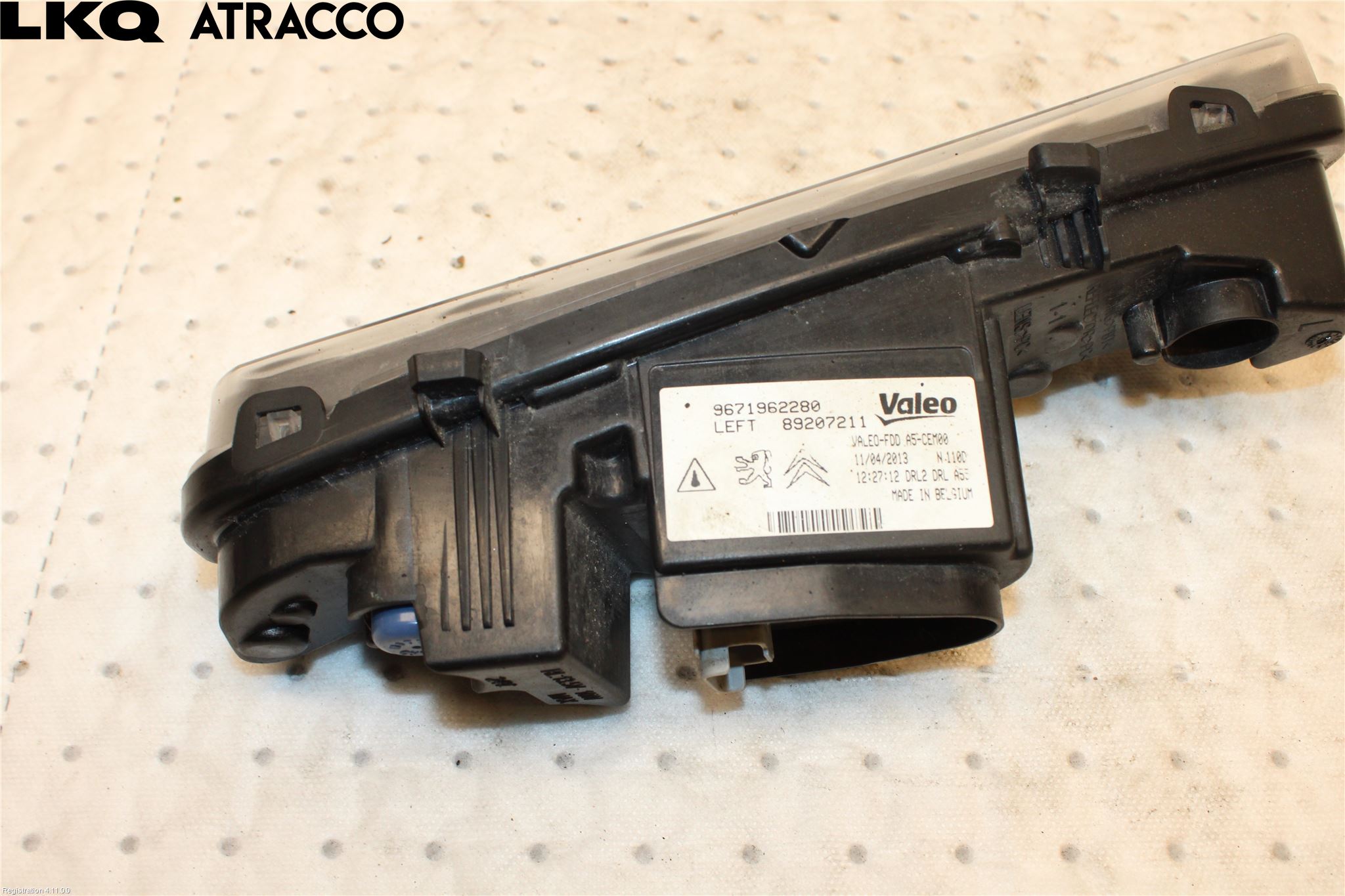 Citroen JUMPY 07-16 Frontlykt-Kurve-Tåkelys