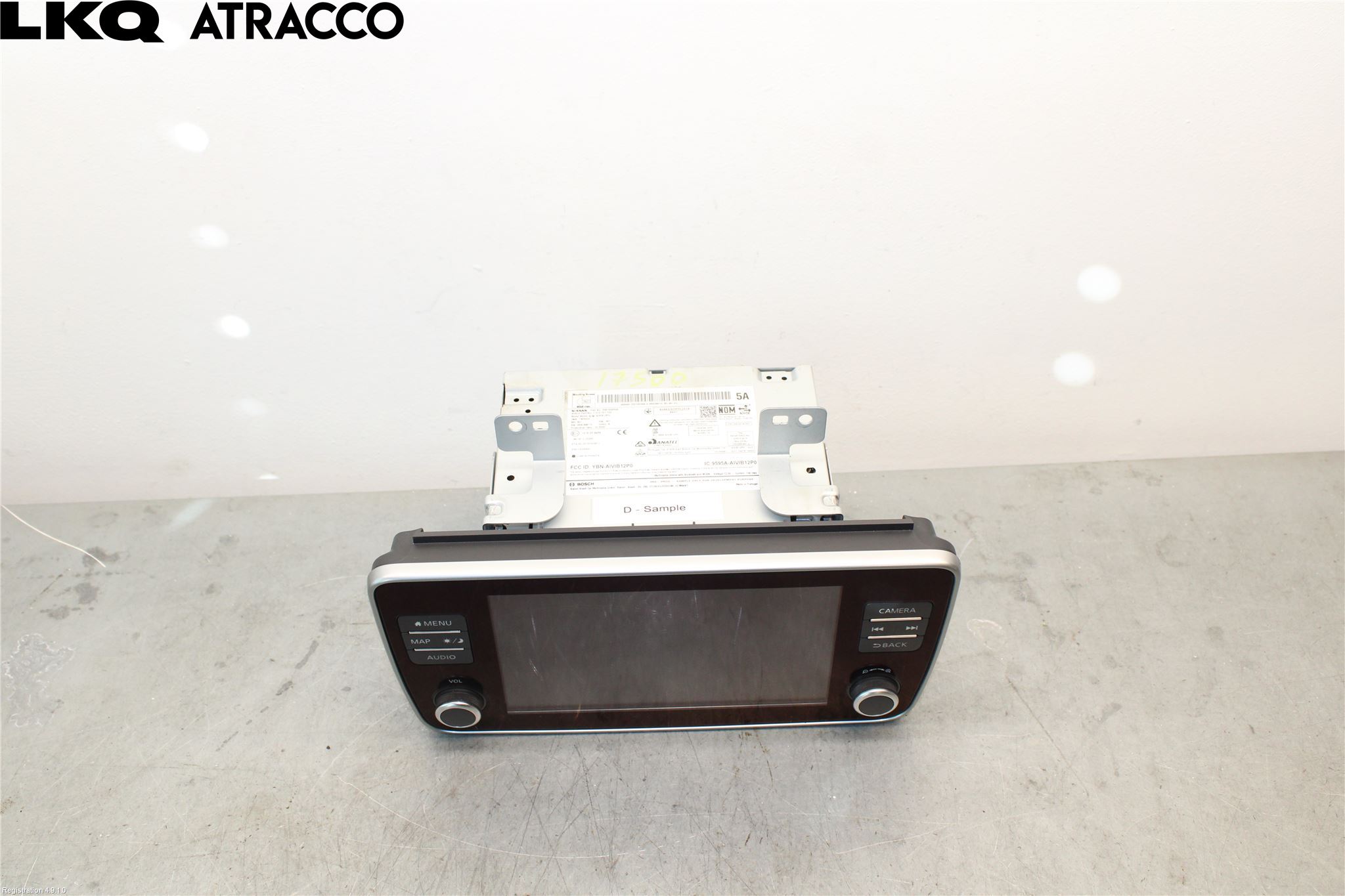 Nissan LEAF 18- Multifunktionsdisplay