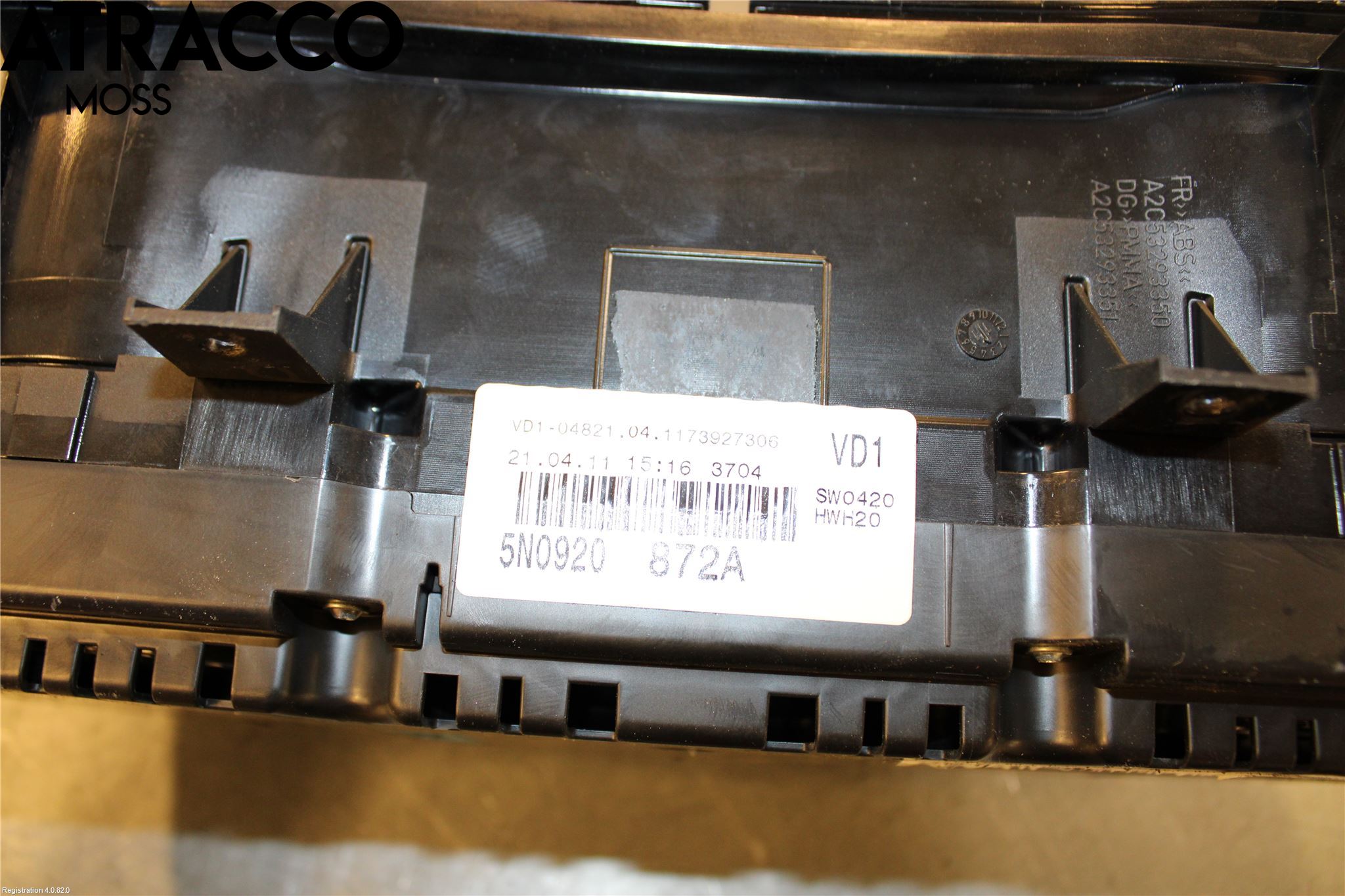 Volkswagen VW TIGUAN 07-16 Instr Kombinert