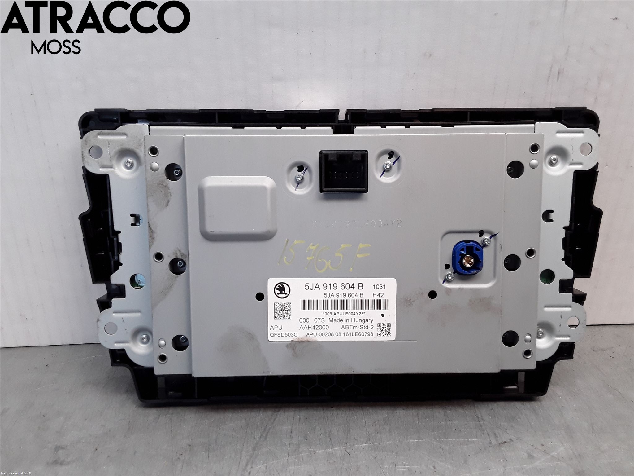 Skoda RAPID Multifunktionsdisplay