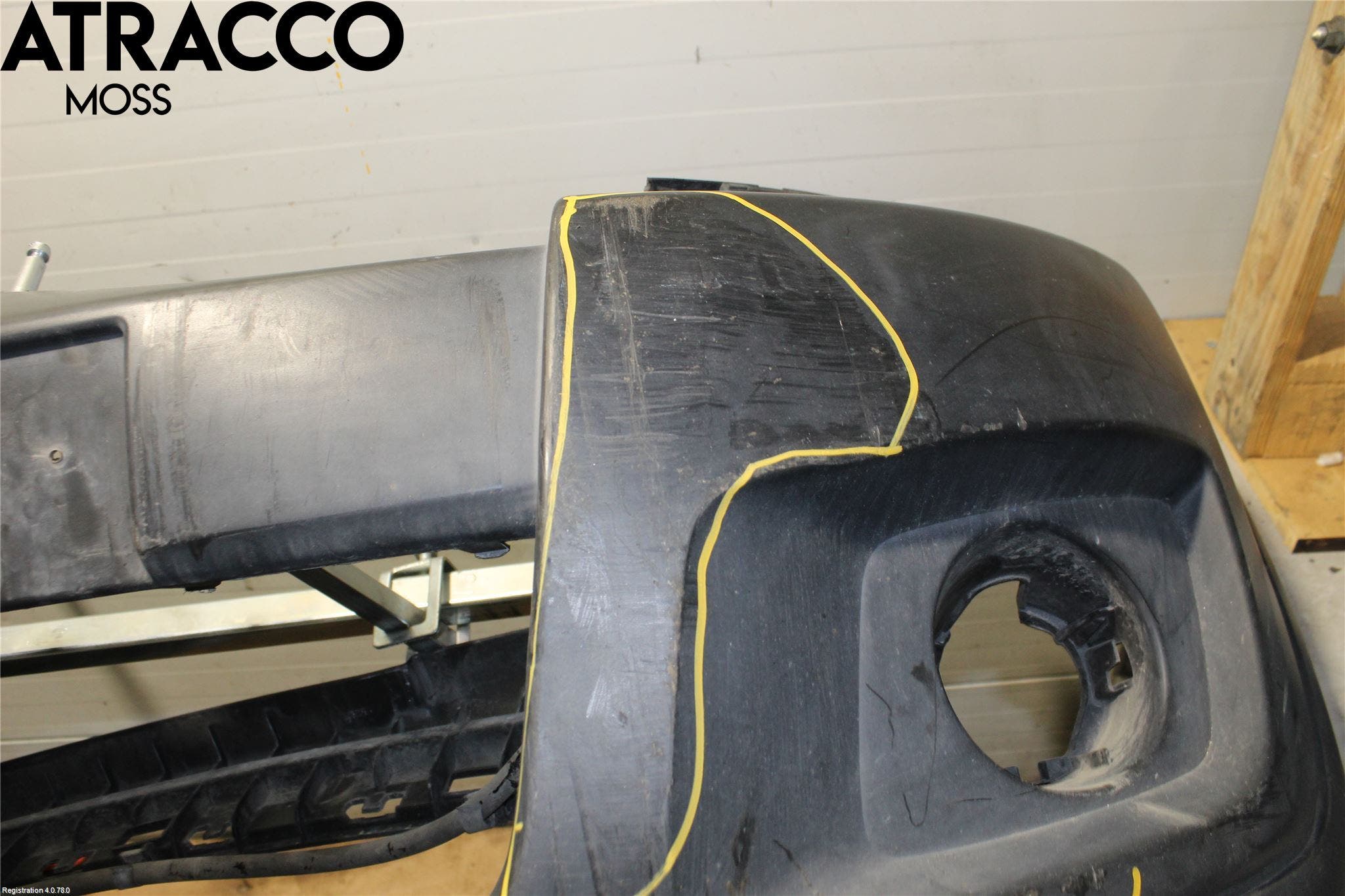 Citroen JUMPY 07-16 Støtfanger Foran